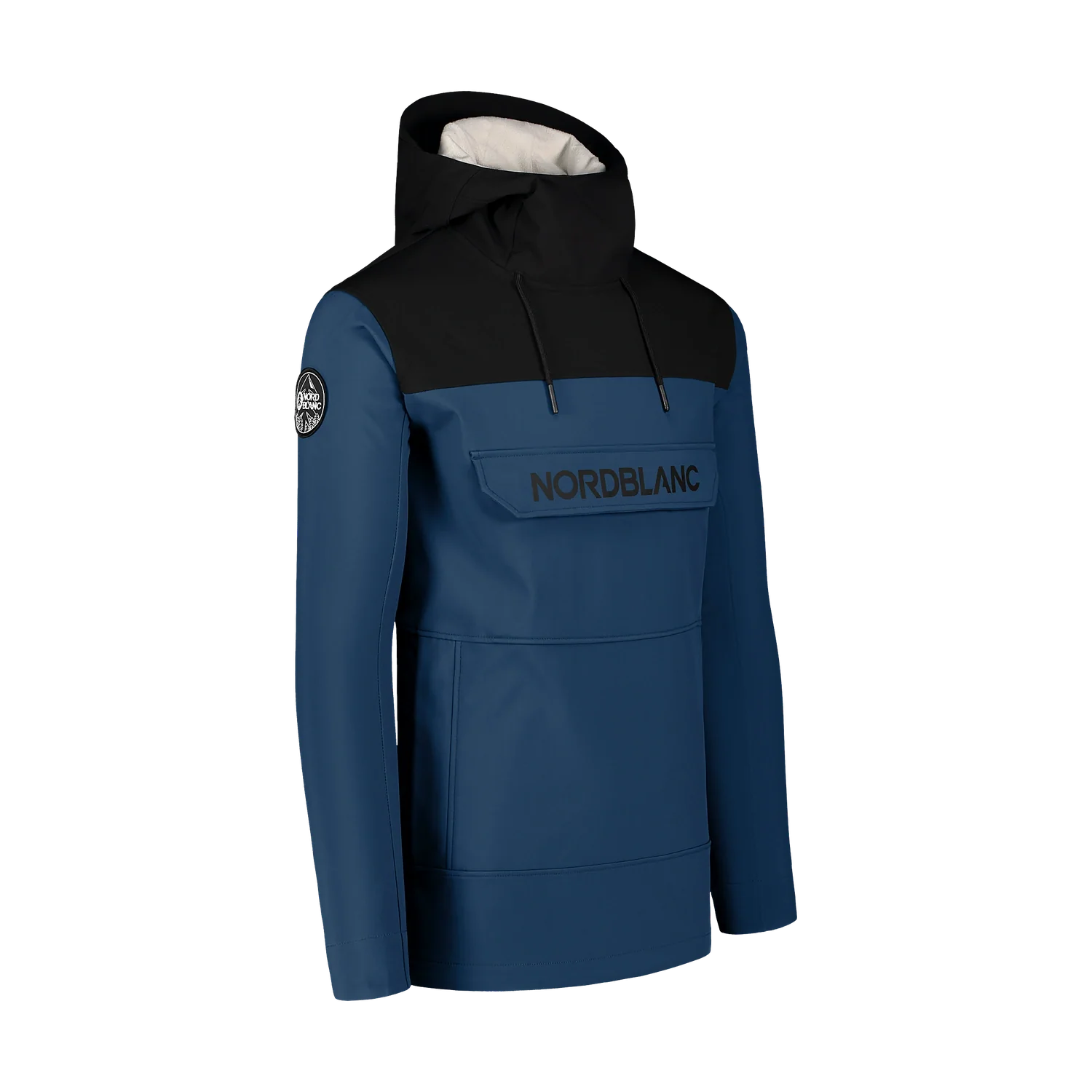 Hanorac din softshell pentru bărbați - TREKKING albastru-2