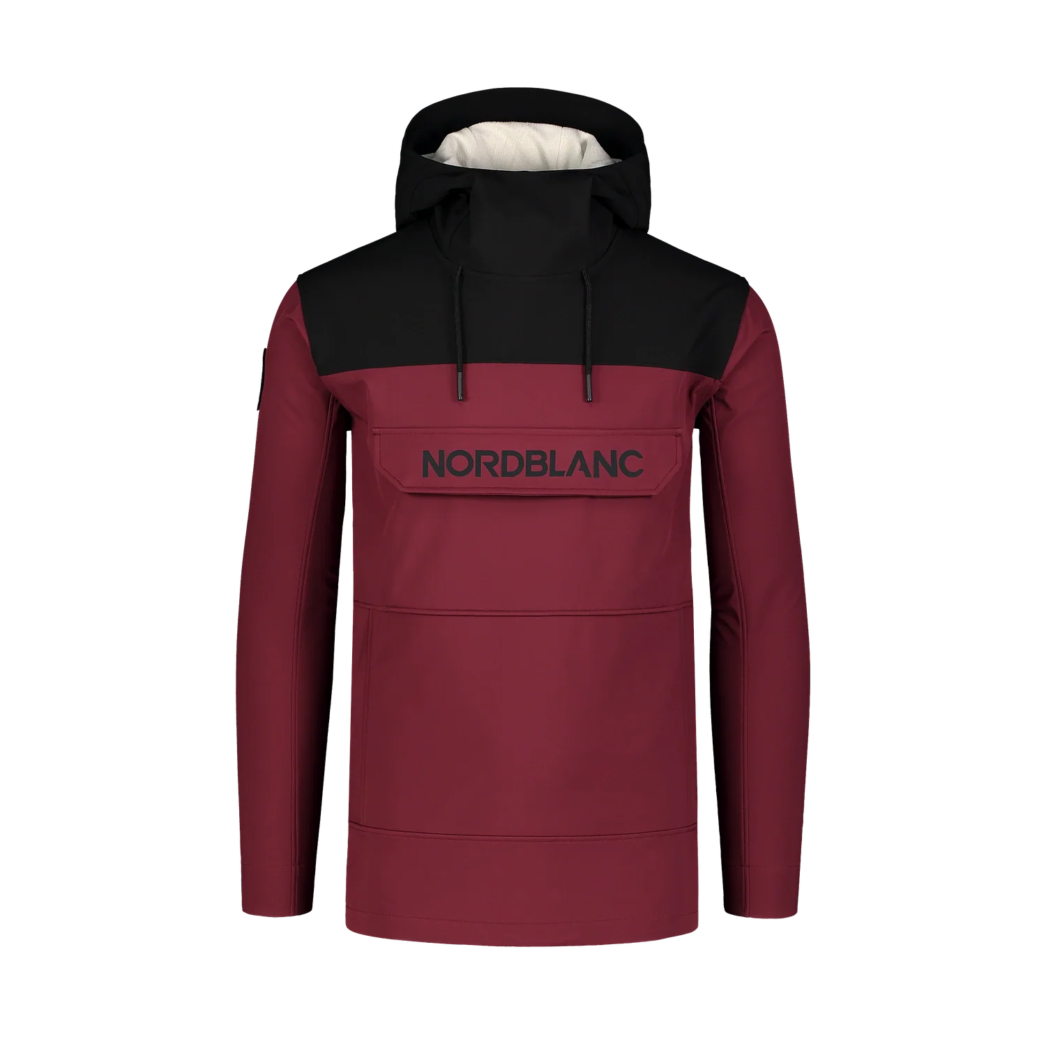 Softshell sweatshirt men's - TREKKING wine red-1