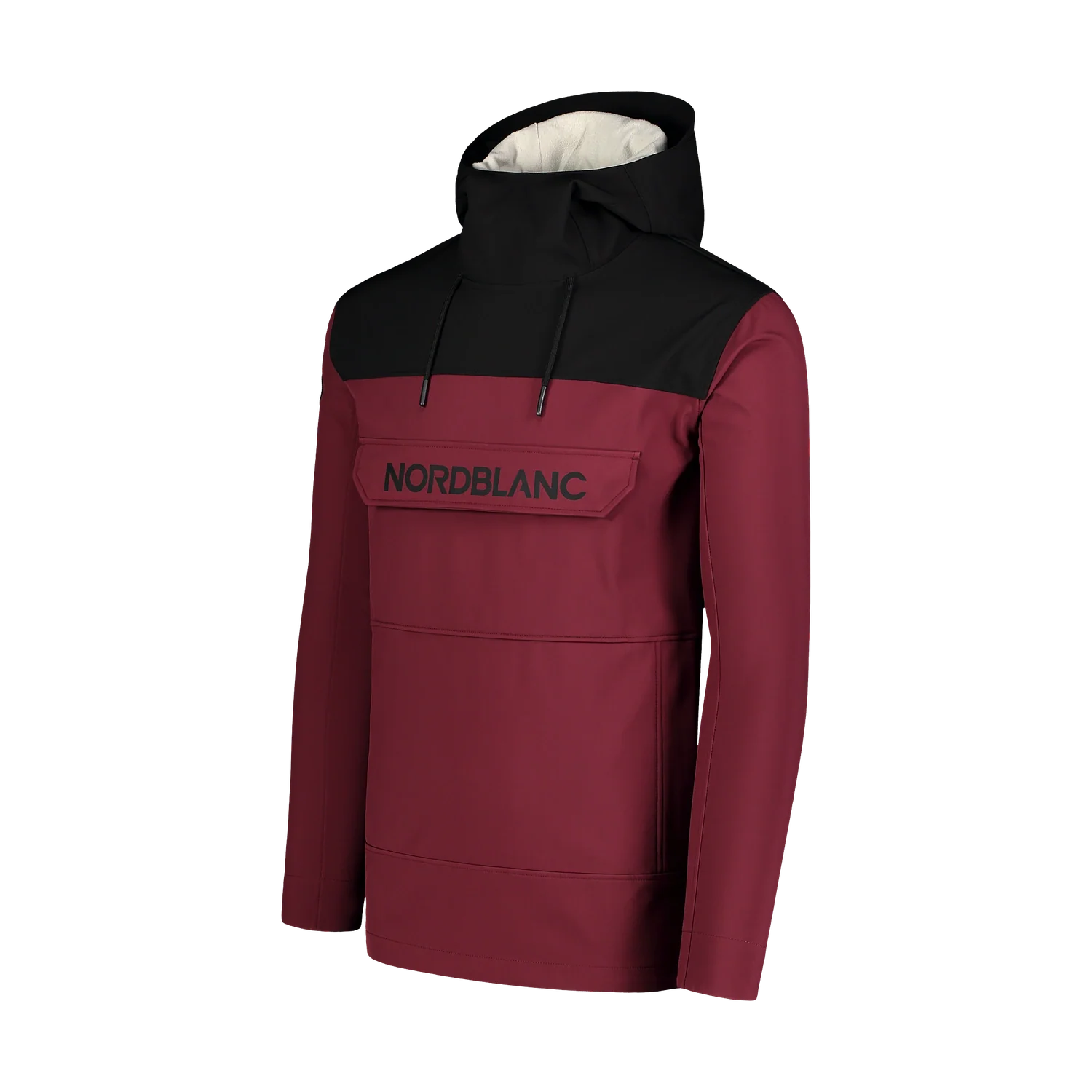 Softshell sweatshirt men's - TREKKING wine red-5