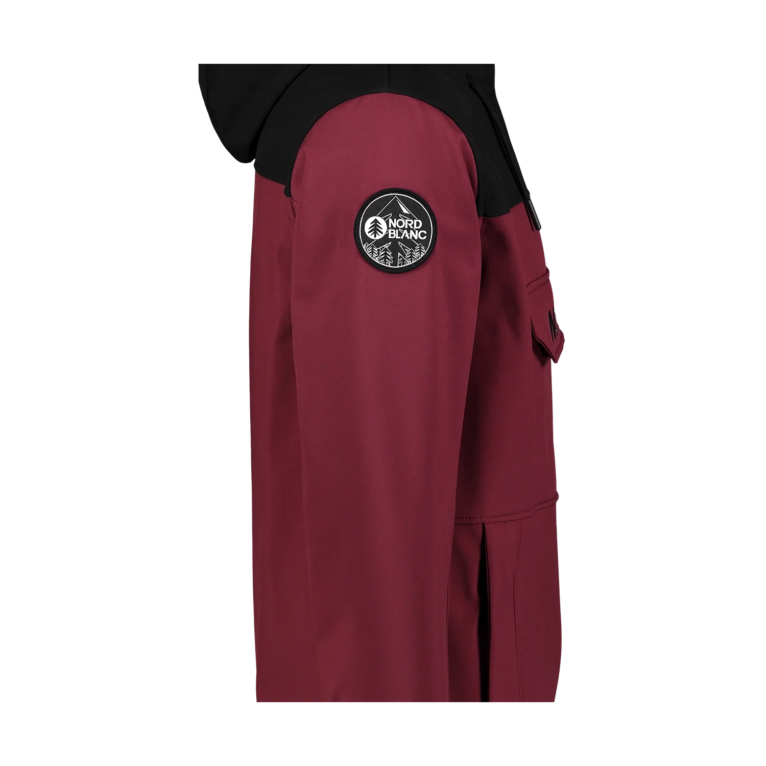 Softshell sweatshirt men's - TREKKING wine red-6