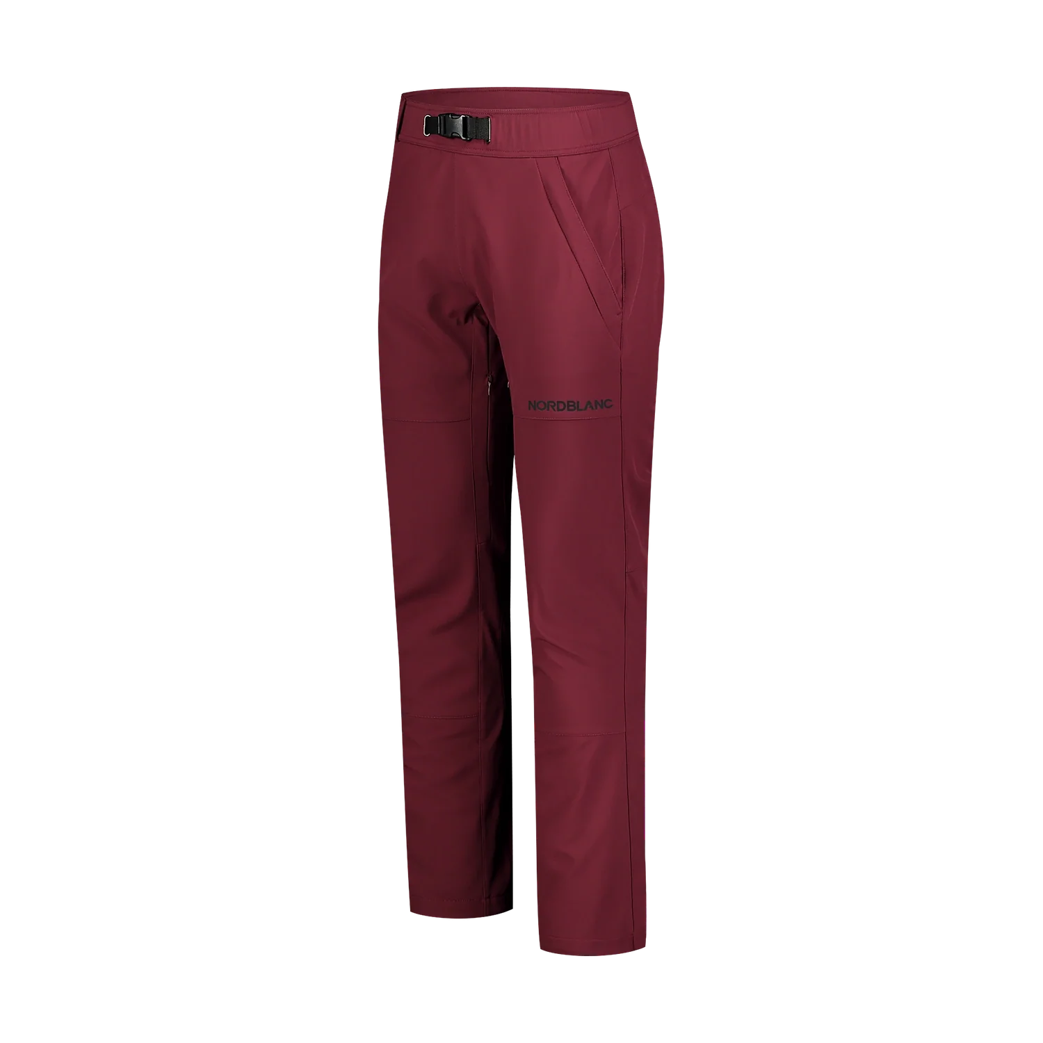 Softshell track pants men's - ENCAPSULATED wine red-2