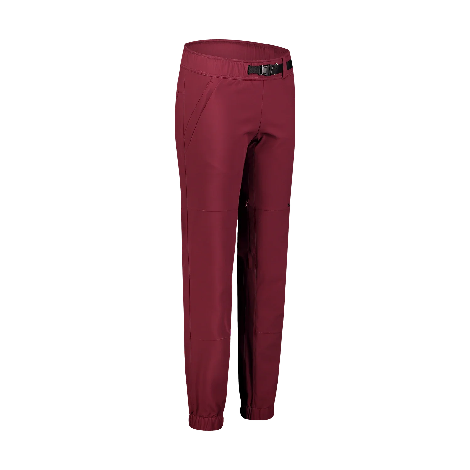 Softshell track pants women's - ELSA wine red-3