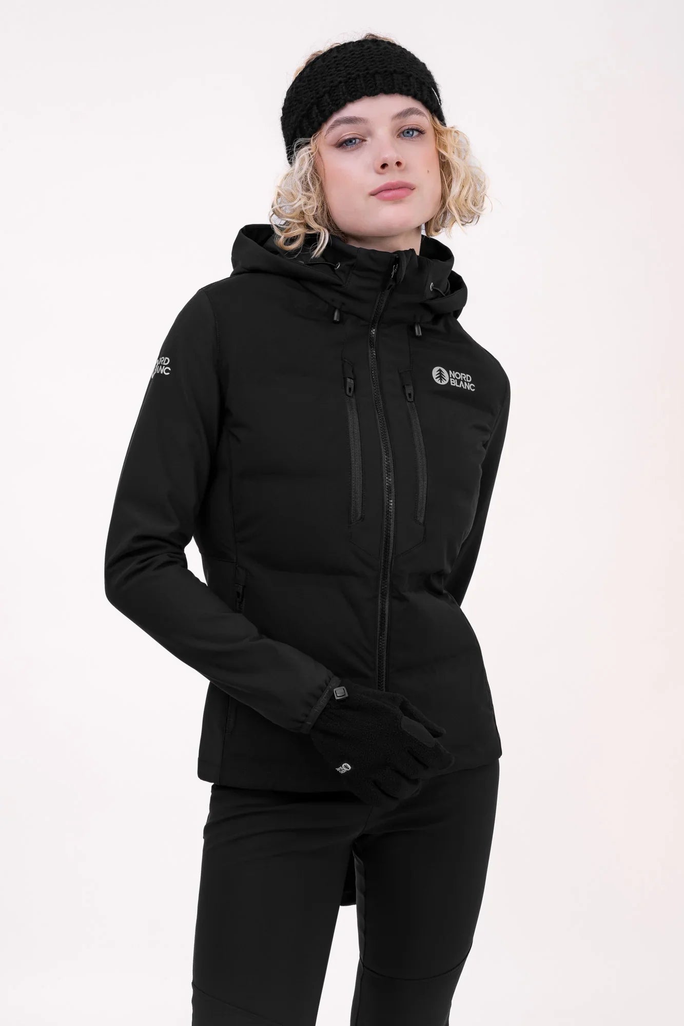 Sportjacke Damen - GLIMPSE schwarz-2