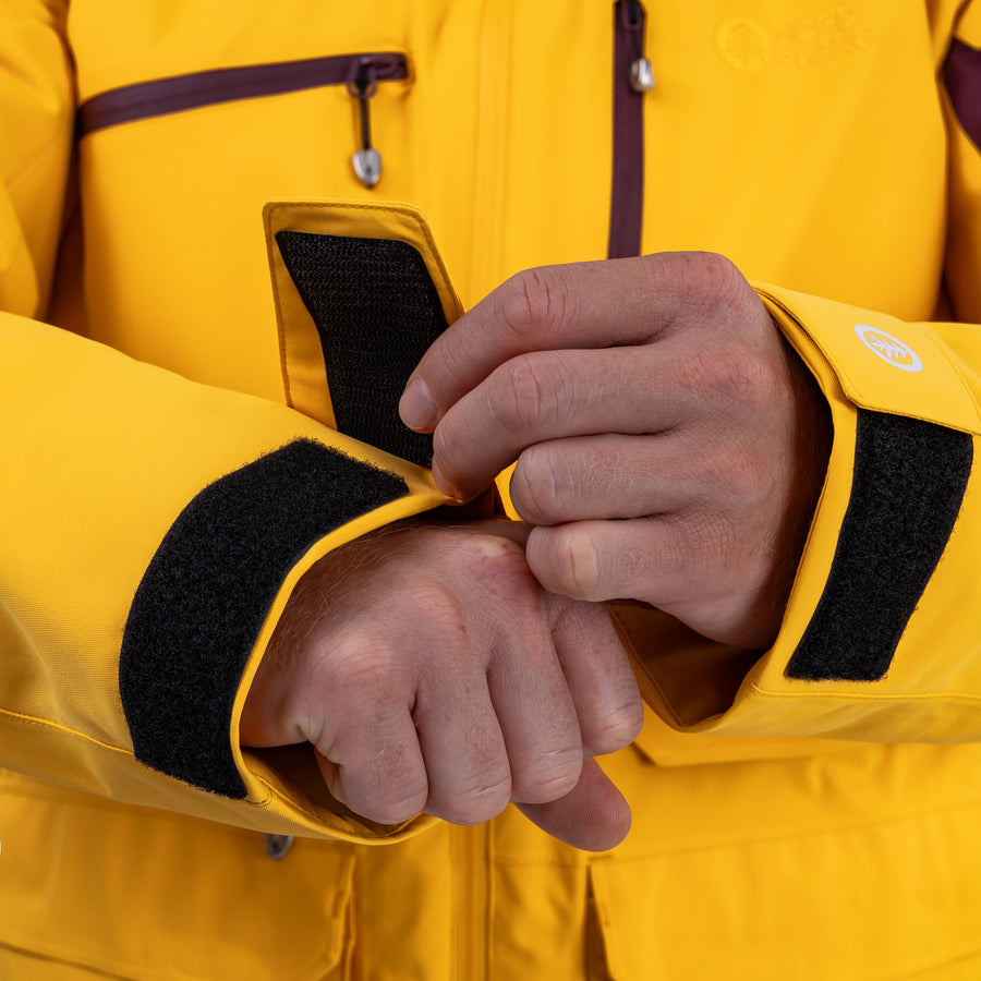 Hook-and-loop cuffs