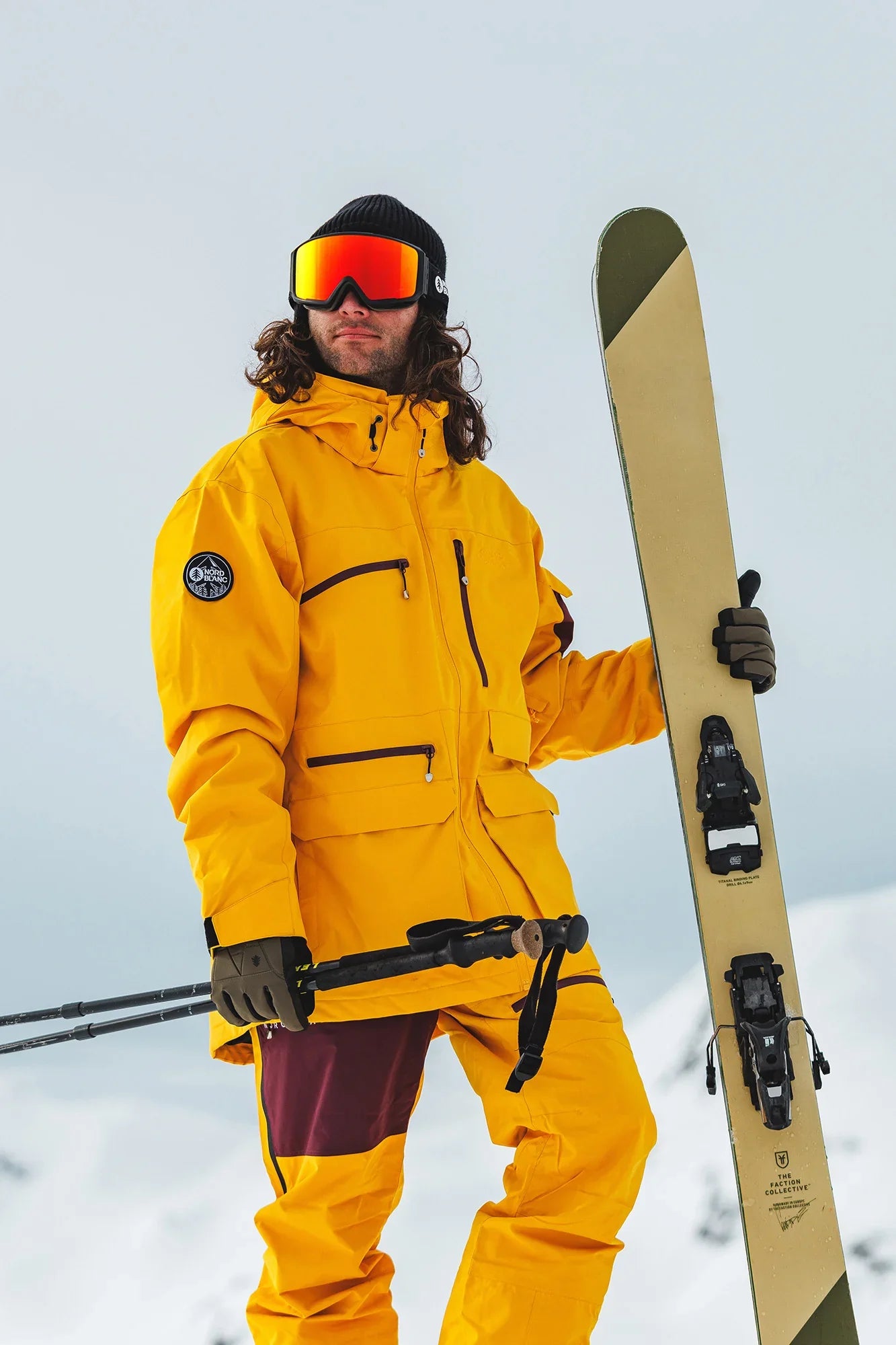 Ski jacket men's - BLOCKBUSTER yellow-5