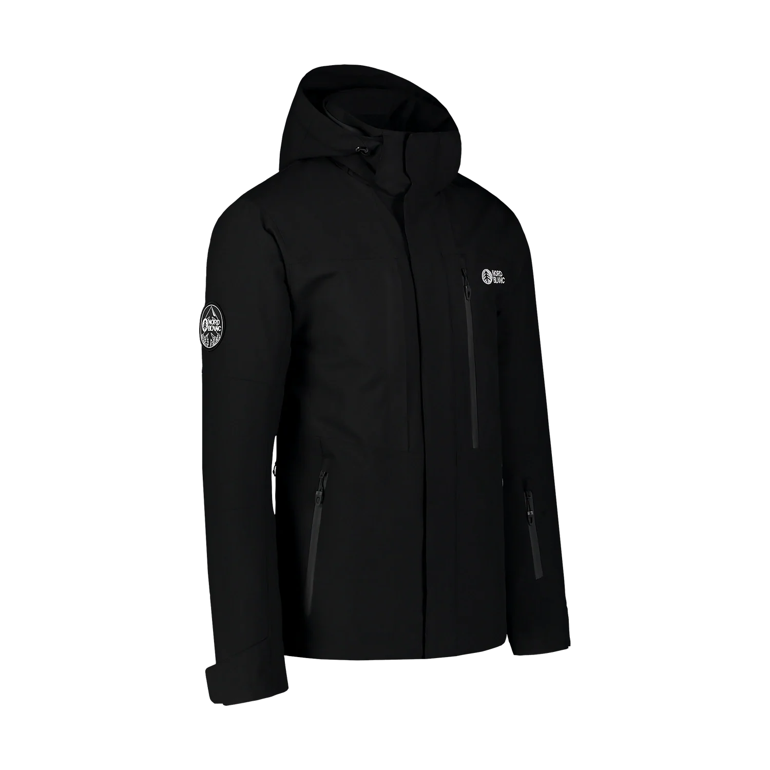 Ski jacket men's - CONTRASTY black-2