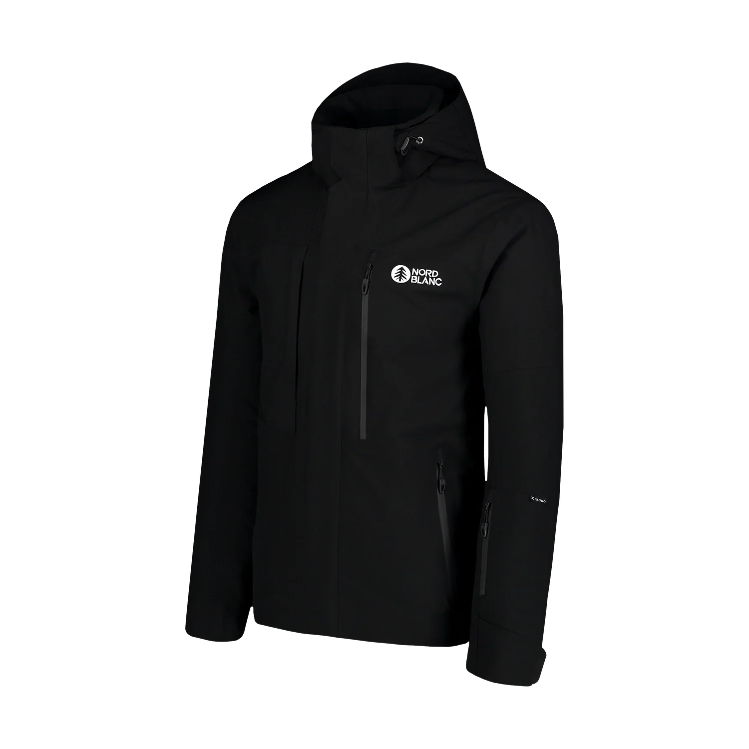 Ski jacket men's - CONTRASTY black-3