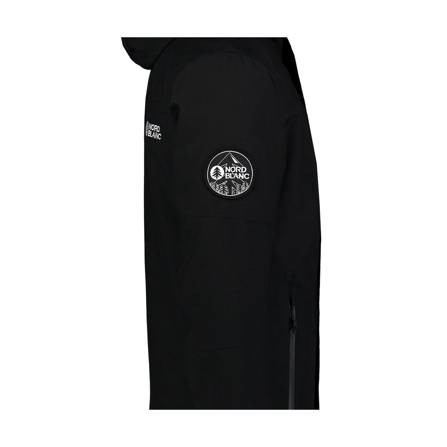 Ski jacket men's - CONTRASTY black-4