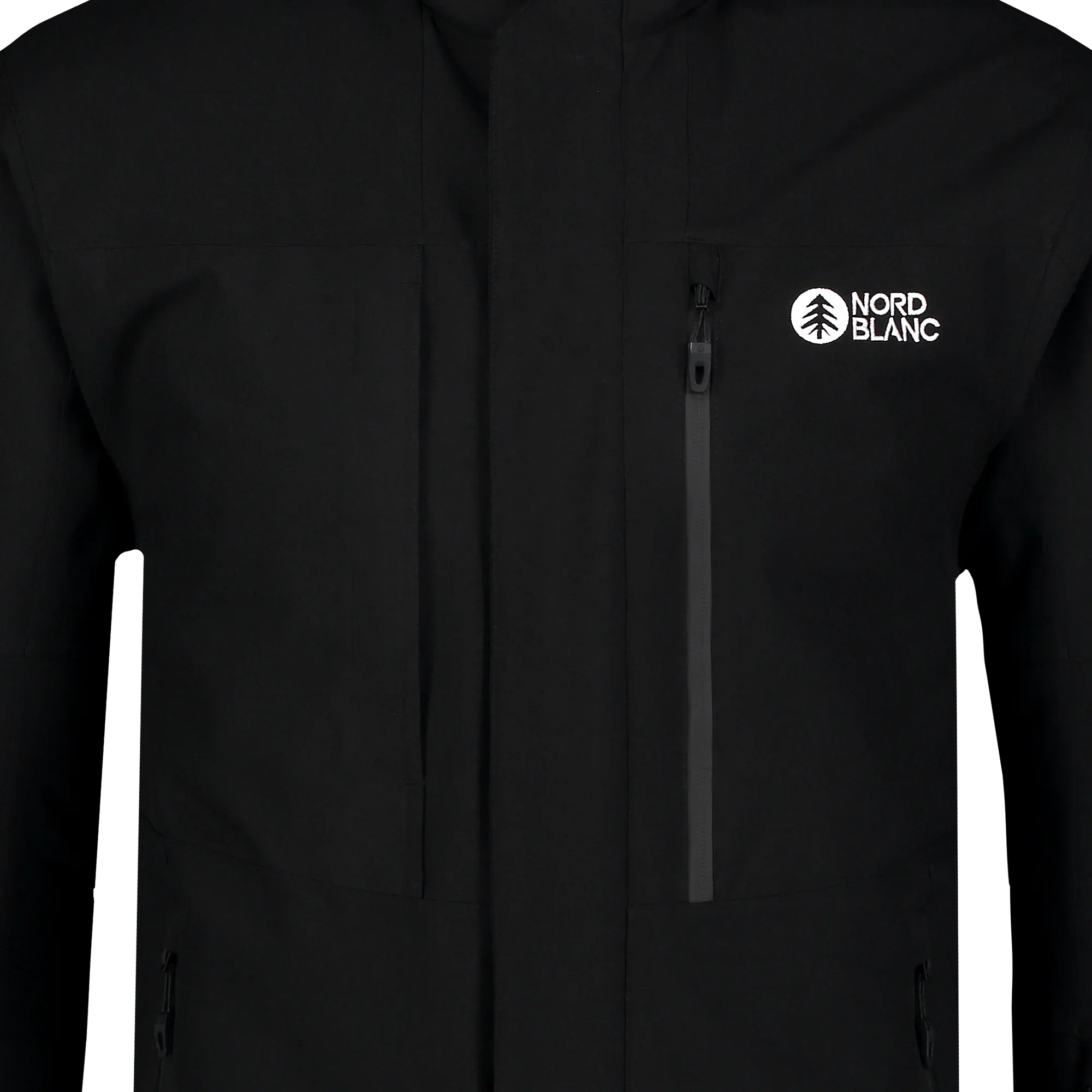 Ski jacket men's - CONTRASTY black-6
