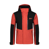 Ski jacket men's - CONTRASTY orange