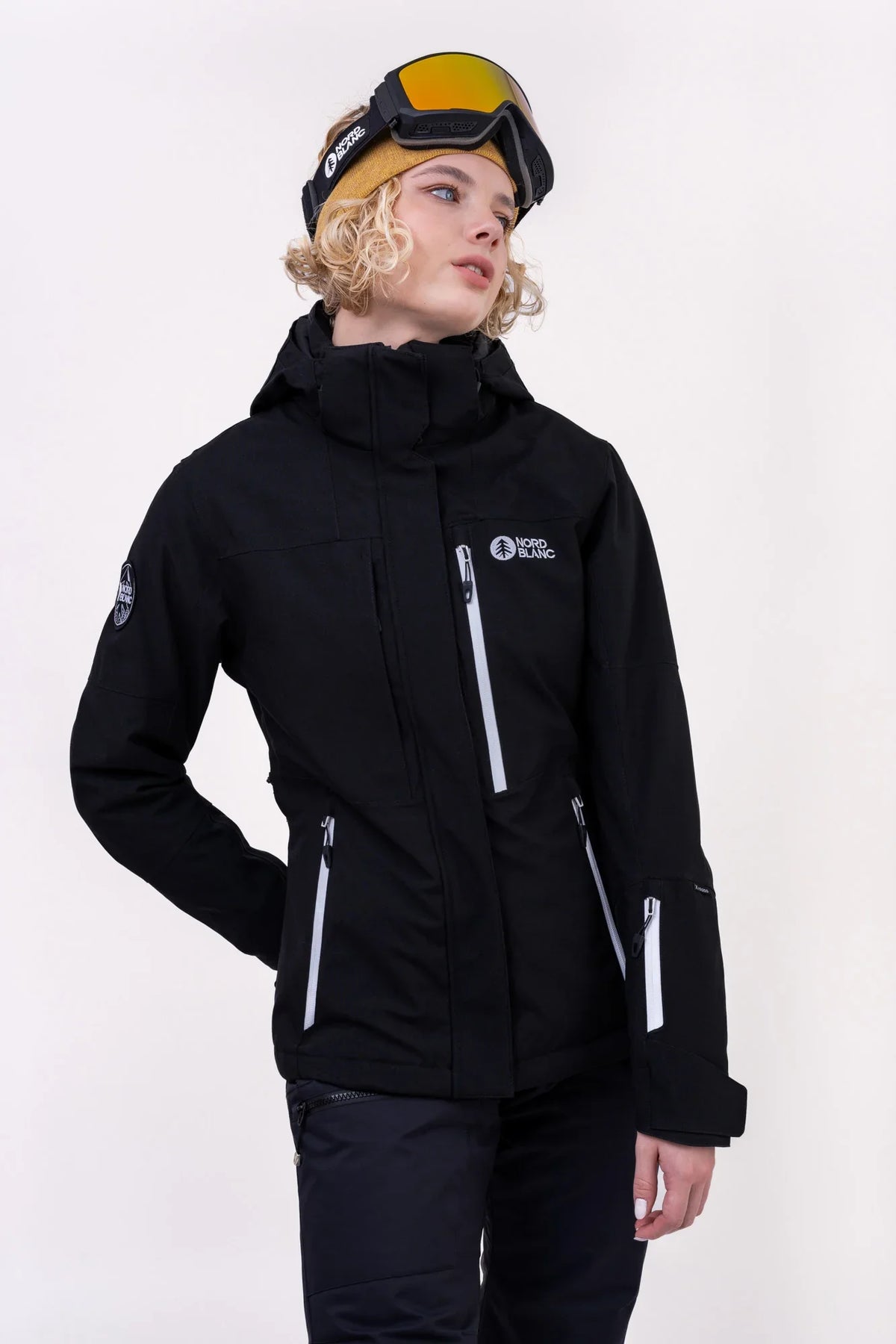 Ski jacket women's - TOPS black – image 2