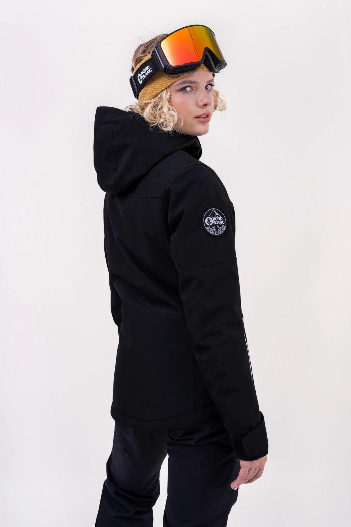 Ski jacket women's - TOPS black – image 4