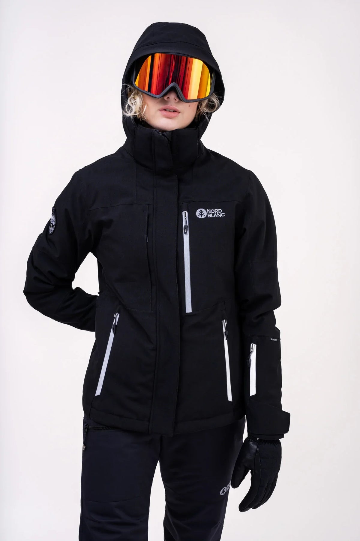 Ski jacket women's - TOPS black – image 6