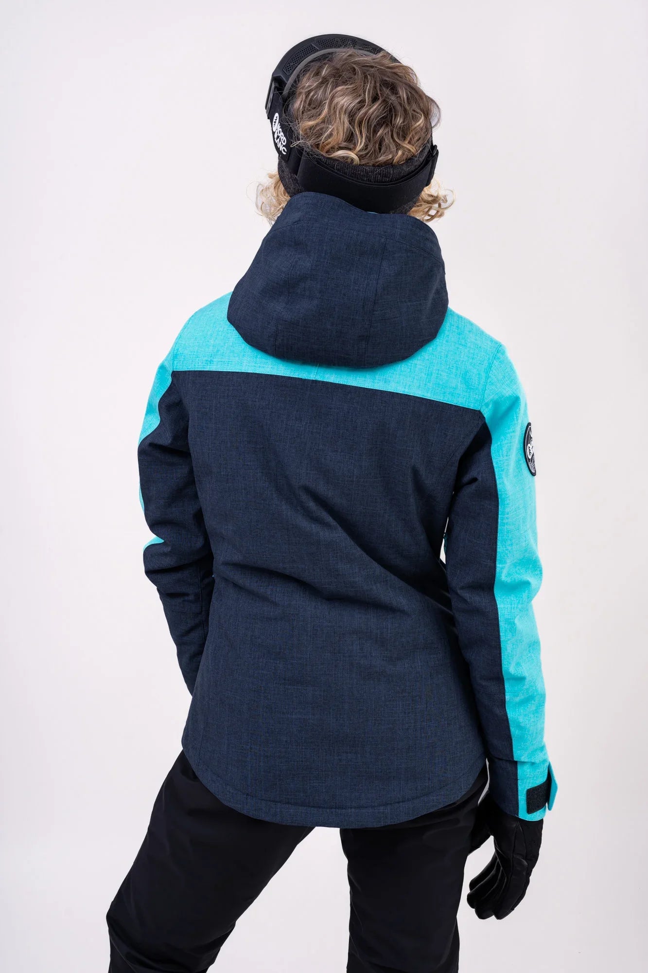Ski jacket women's - TOPS blue-4