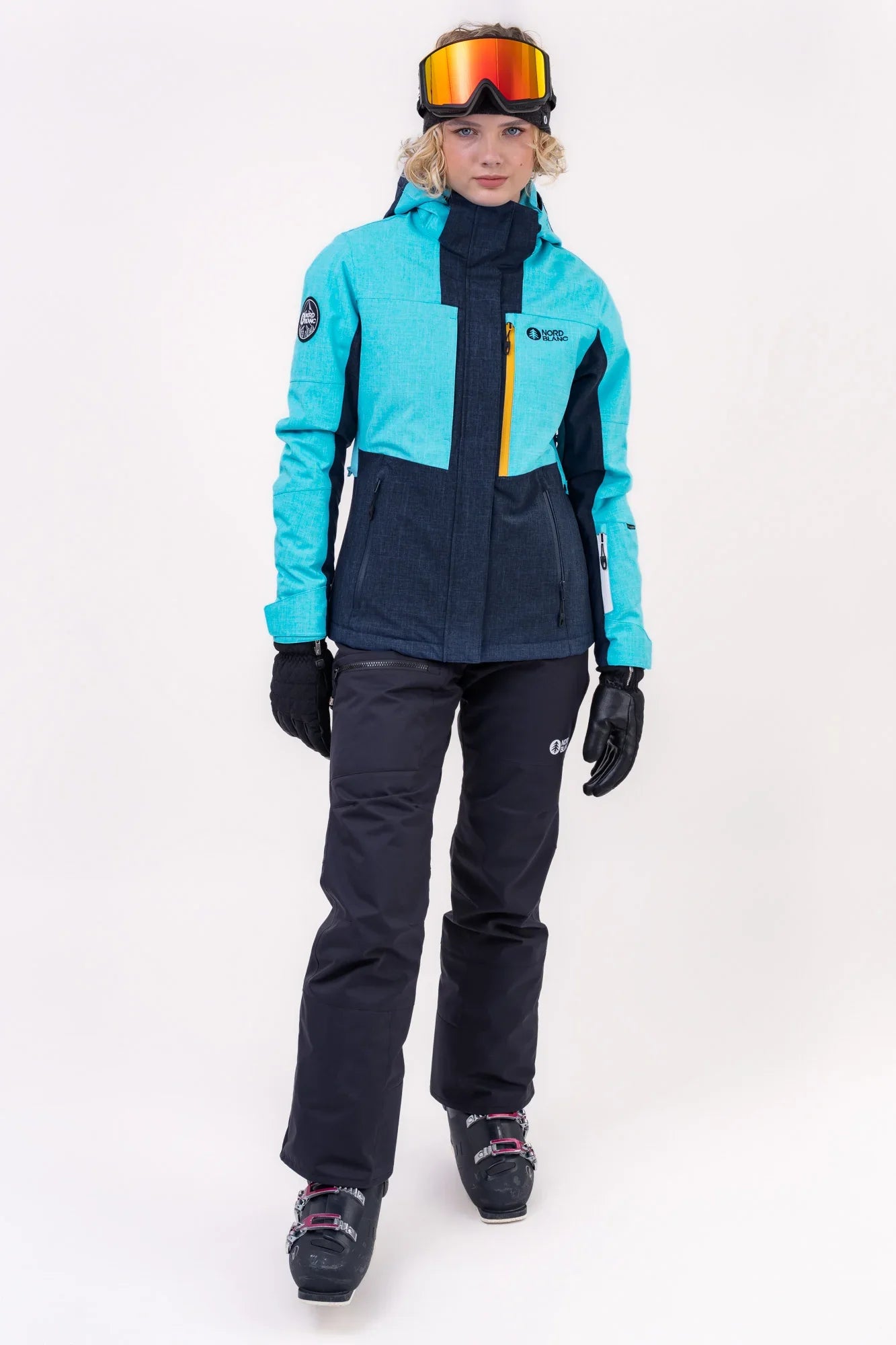 Ski jacket women's - TOPS blue-5