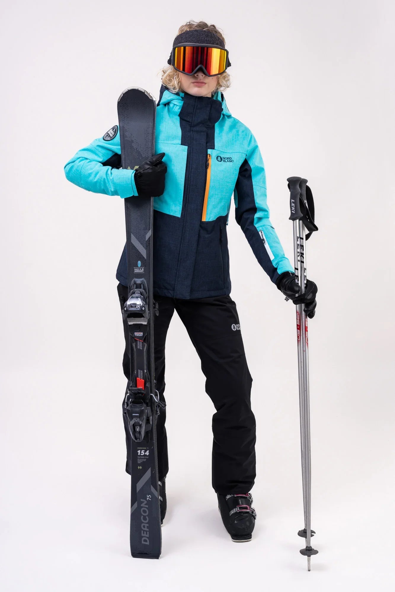 Ski jacket women's - TOPS blue-6