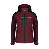 Ski jacket women's - HIGHEST wine red