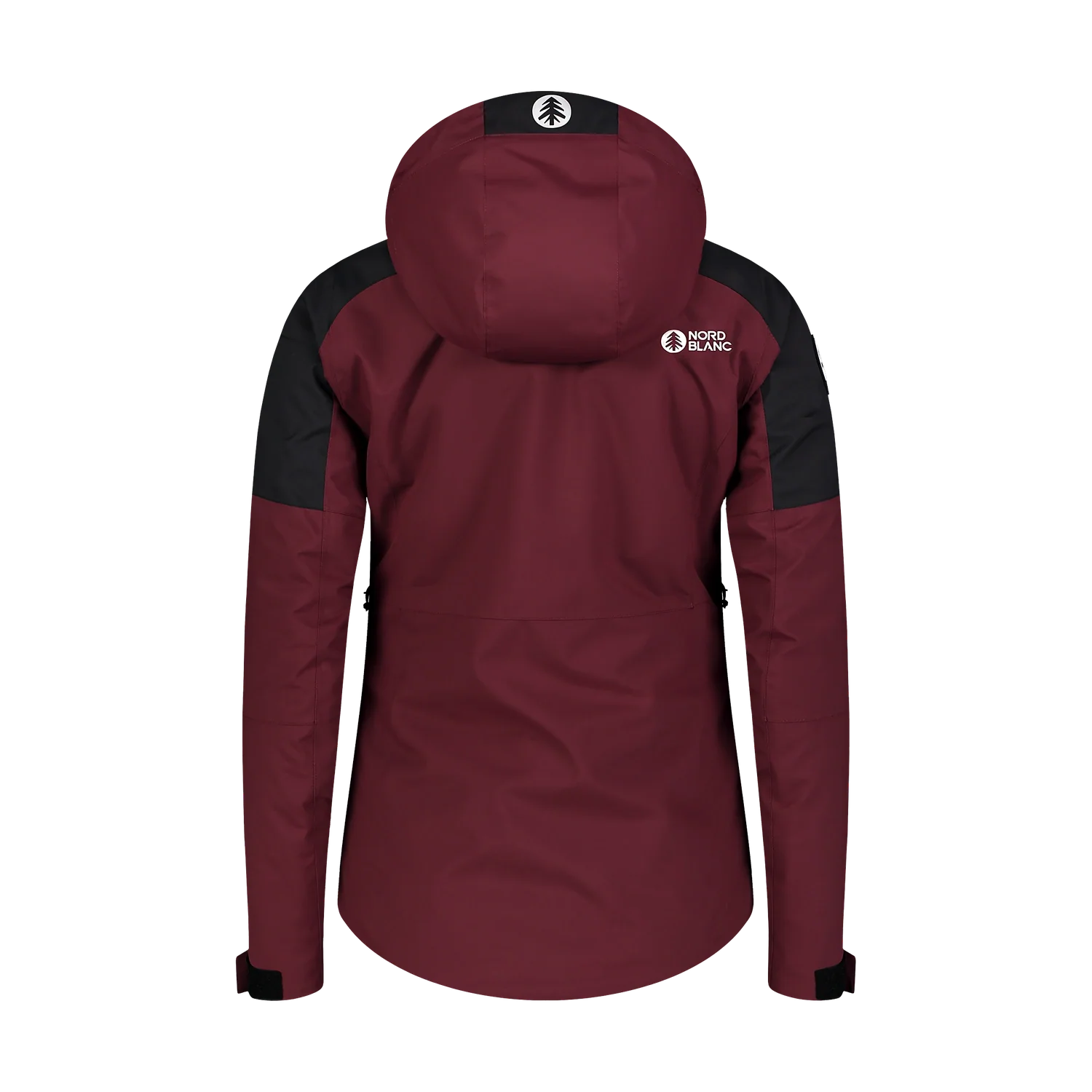 Ski jacket women's - HIGHEST wine red-8