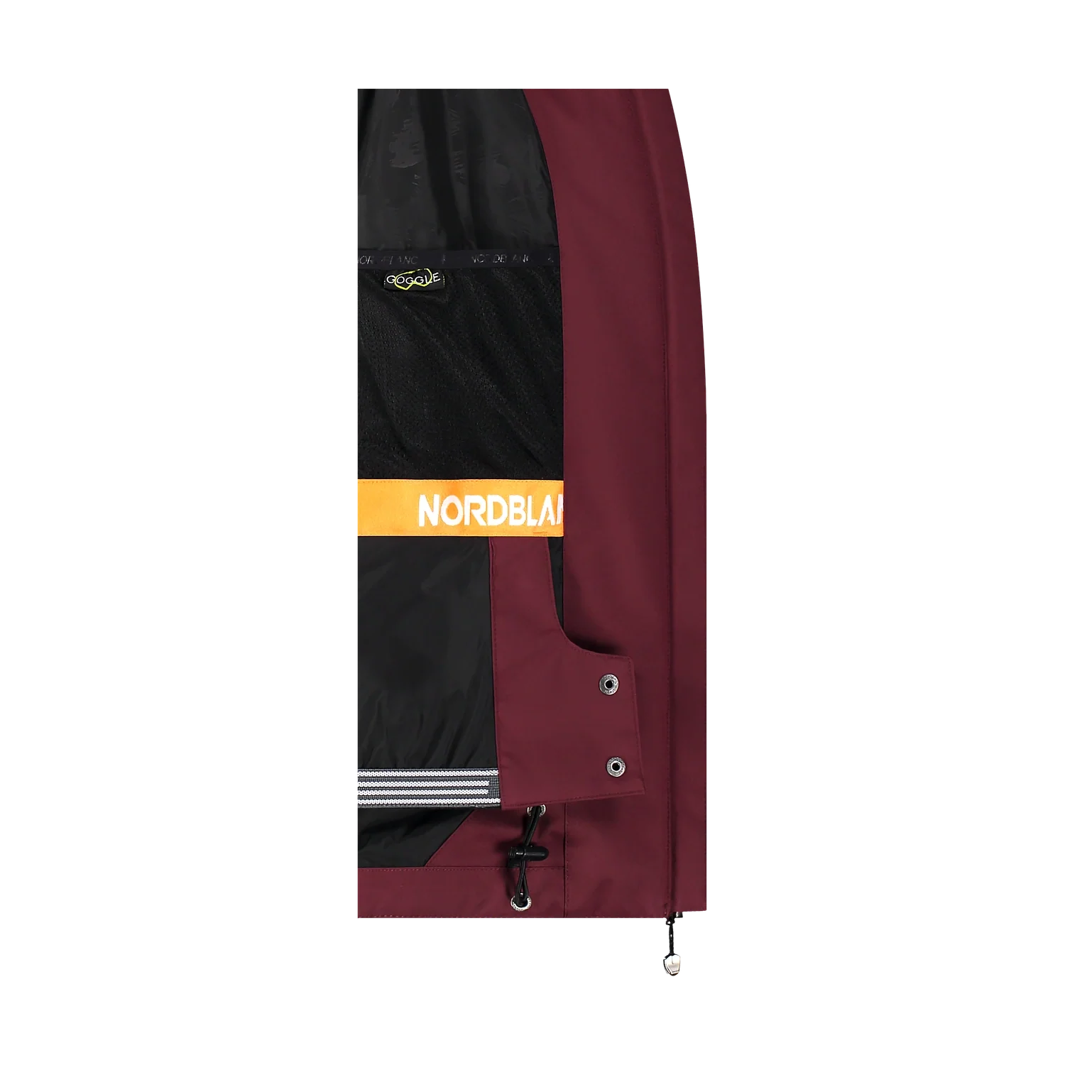 Ski jacket women's - HIGHEST wine red-10
