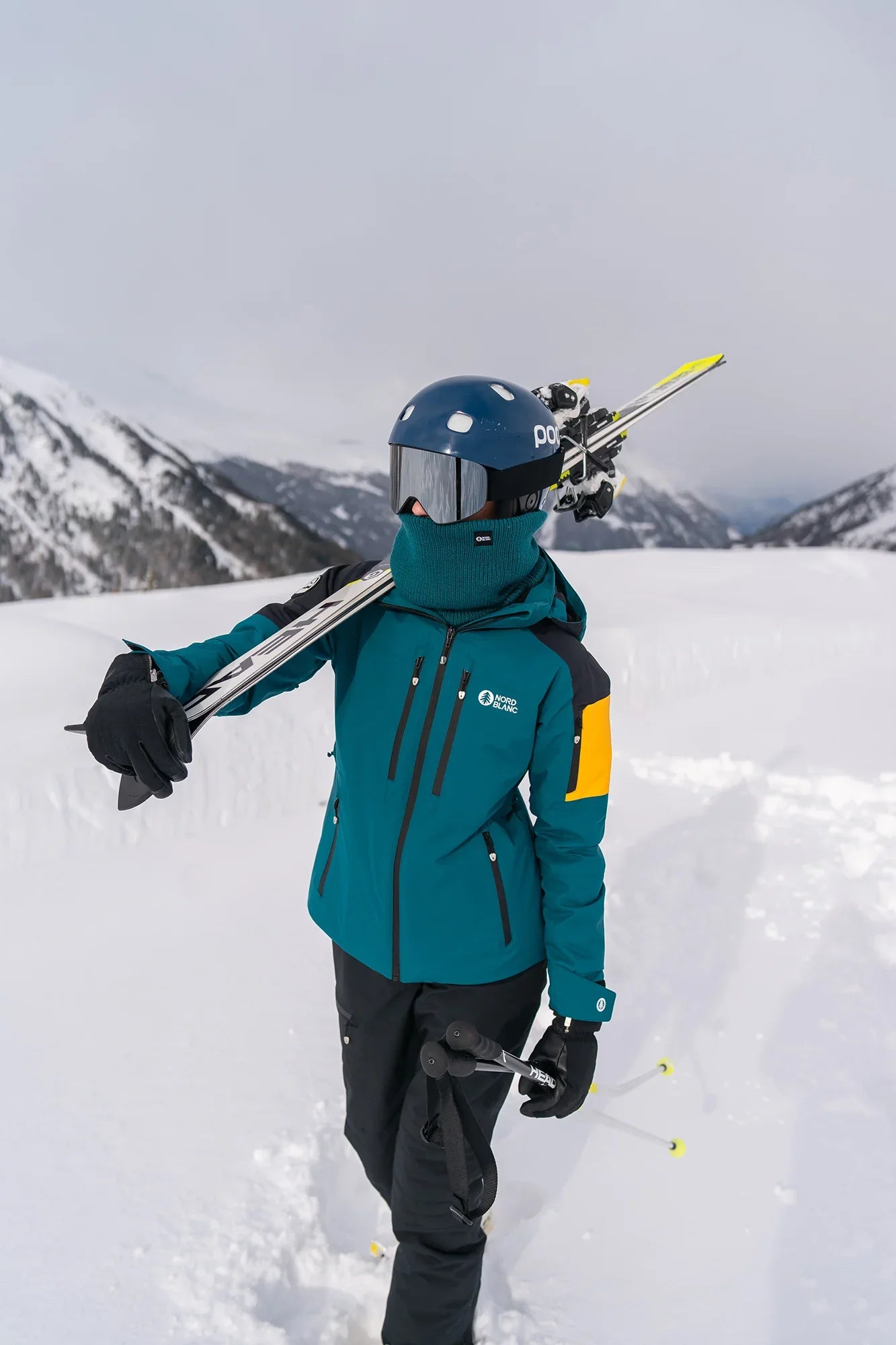 Ski jacket women's - HIGHEST green-3