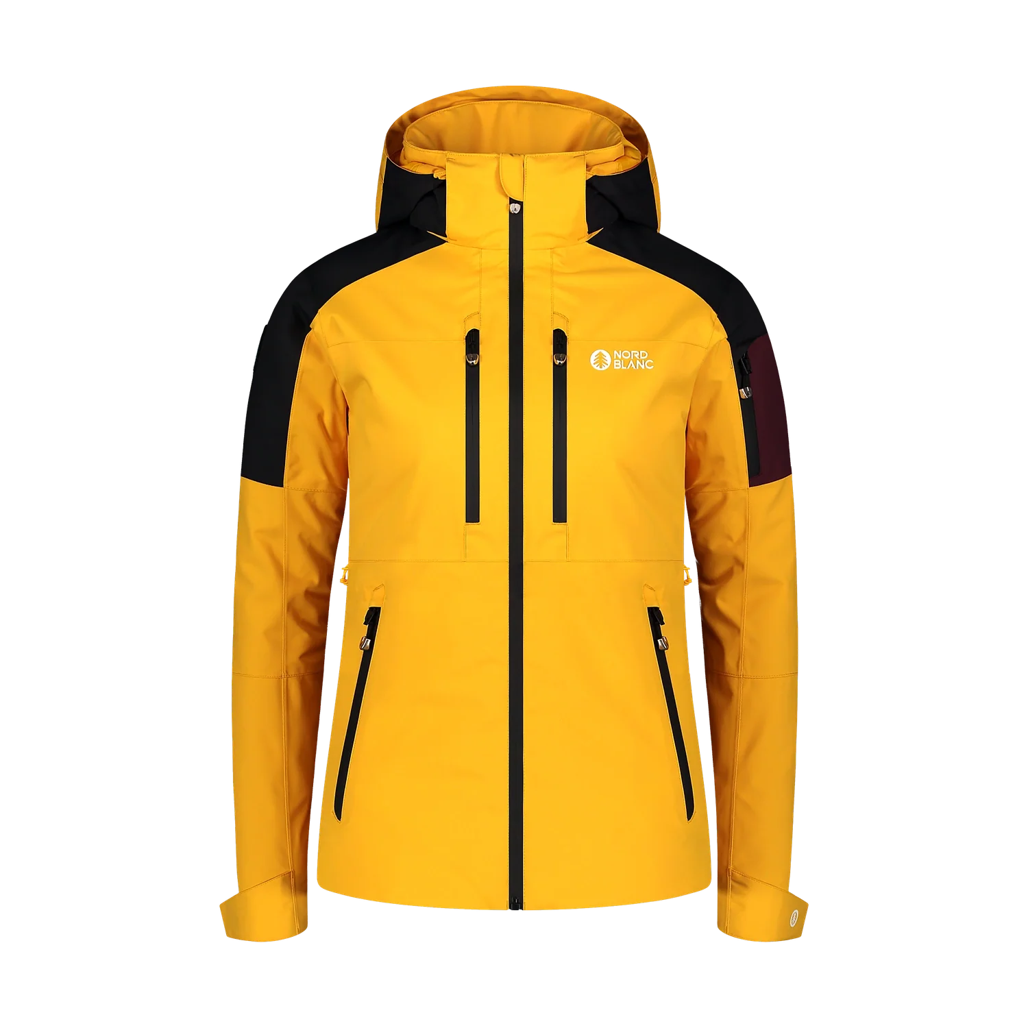 Skijacke Damen - HIGHEST gelb