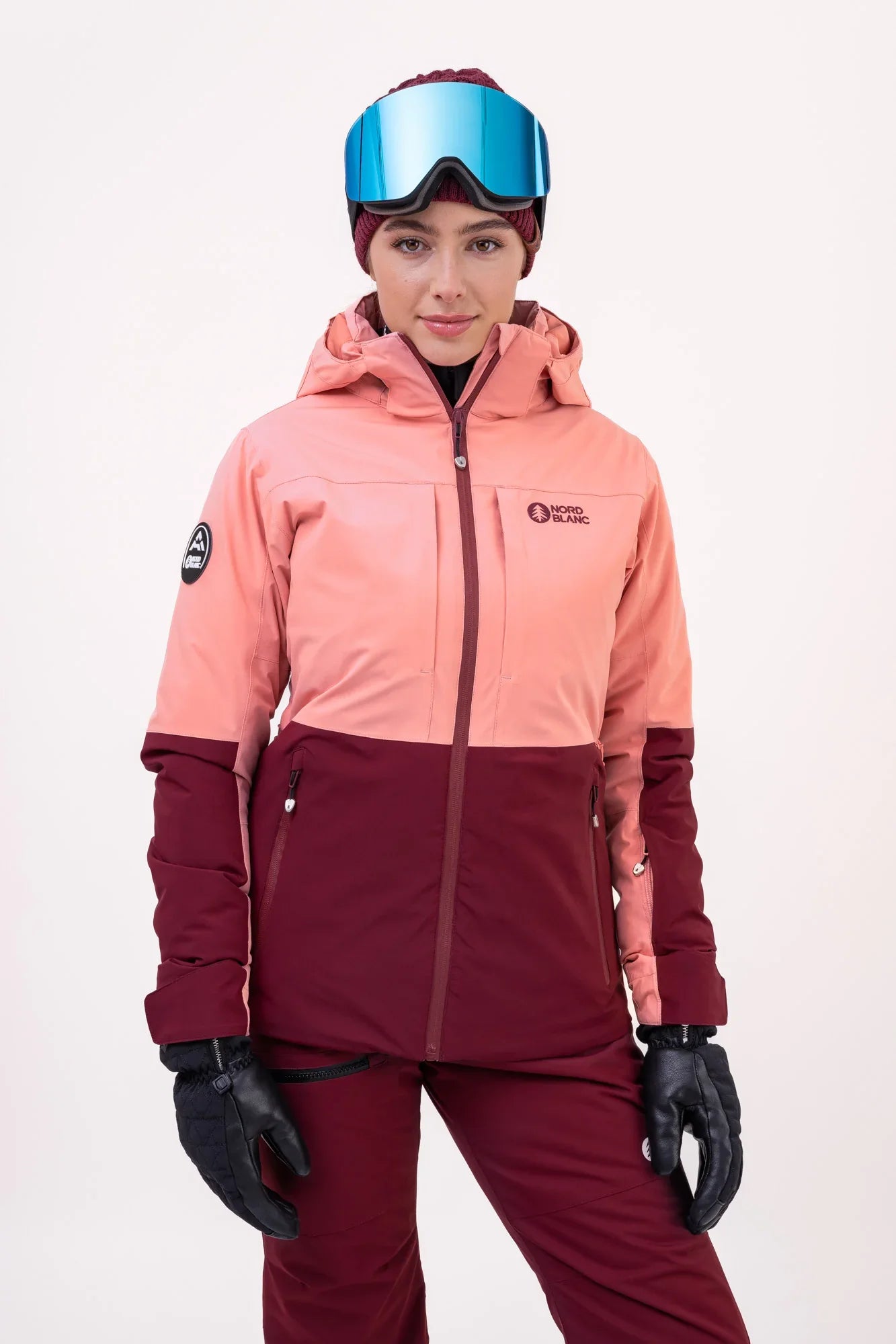 Ski jacket women's - SEPARATED pink-2