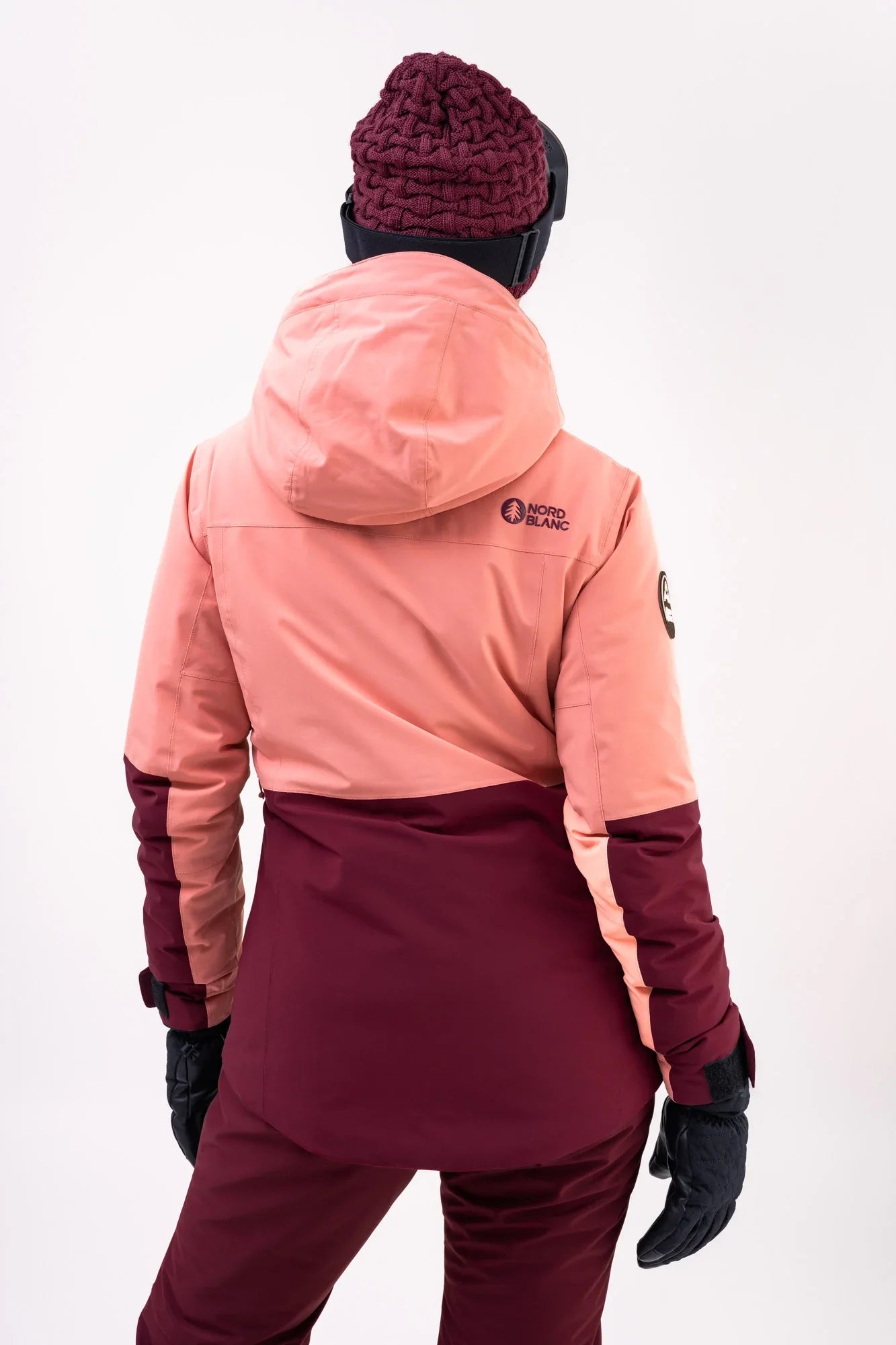 Ski jacket women's - SEPARATED pink-4