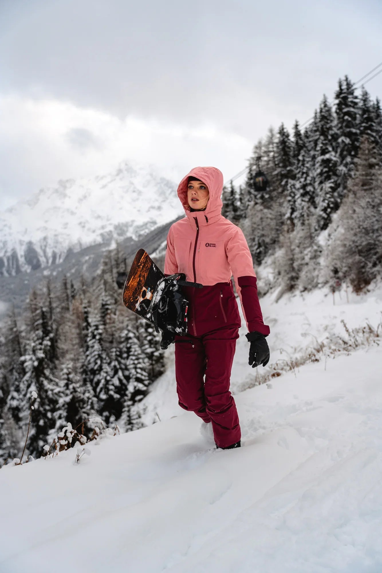 Ski jacket women's - SEPARATED pink-8