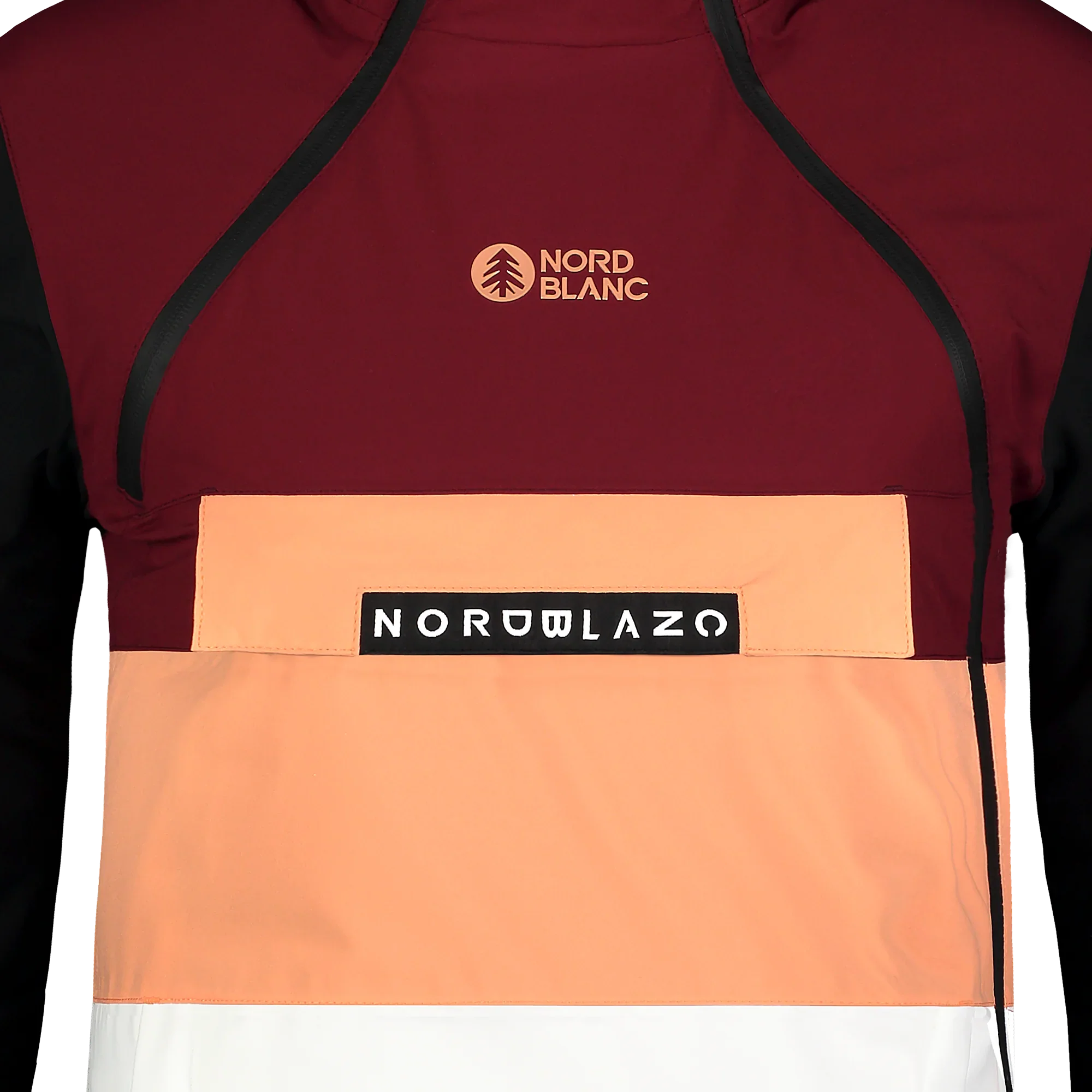 Snowboard anorak women's - SNOWSTORM wine red-12