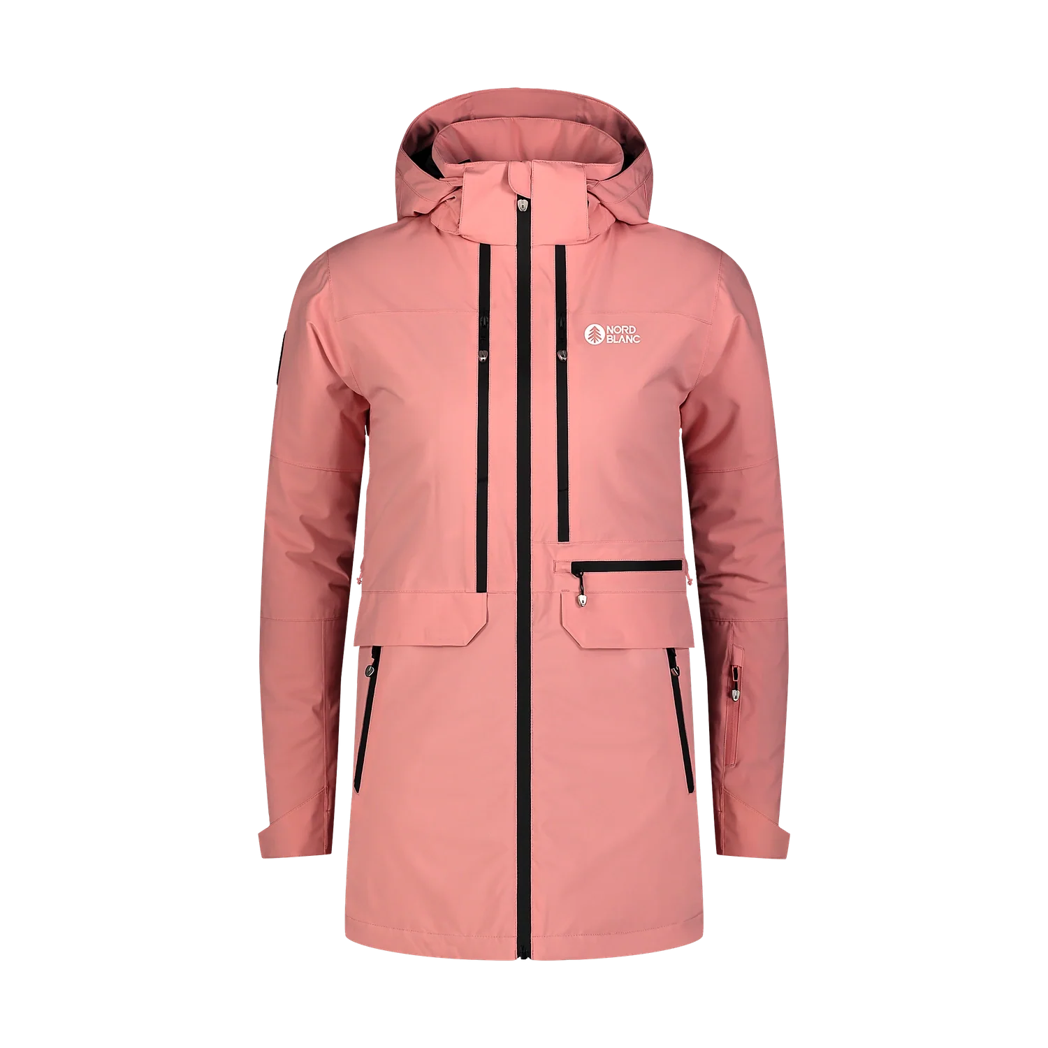 Ski- und Snowboardjacke Damen - SLEET pink