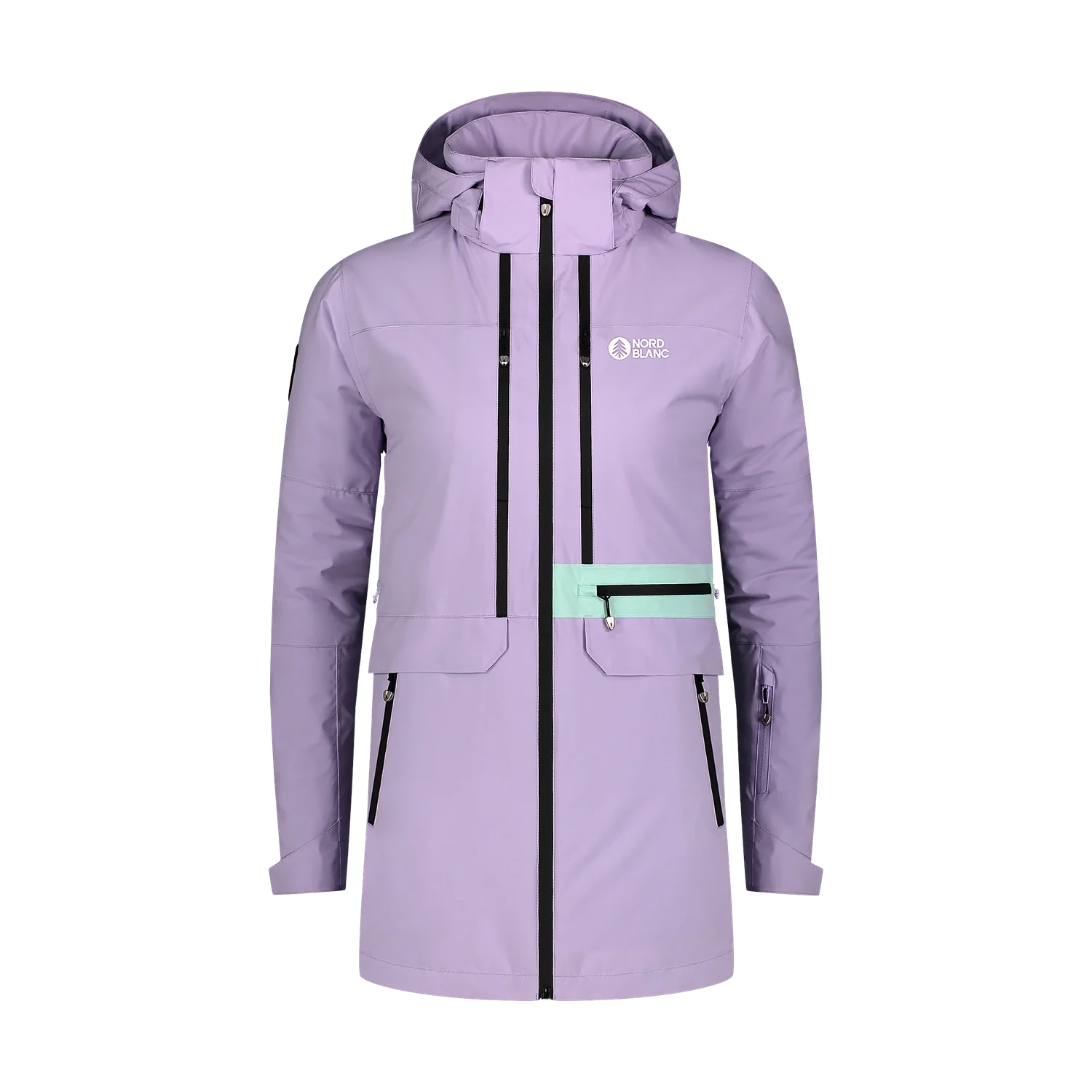 Ski- und Snowboardjacke Damen - SLEET lila