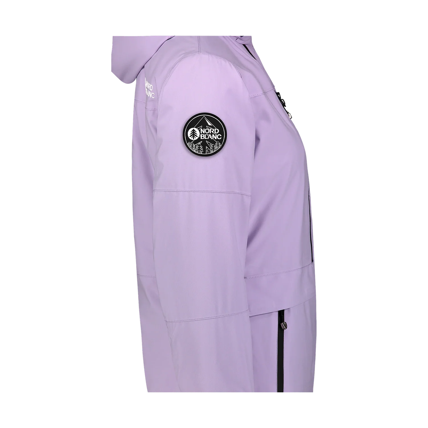 Ski and snowboard jacket women's - SLEET violet-7