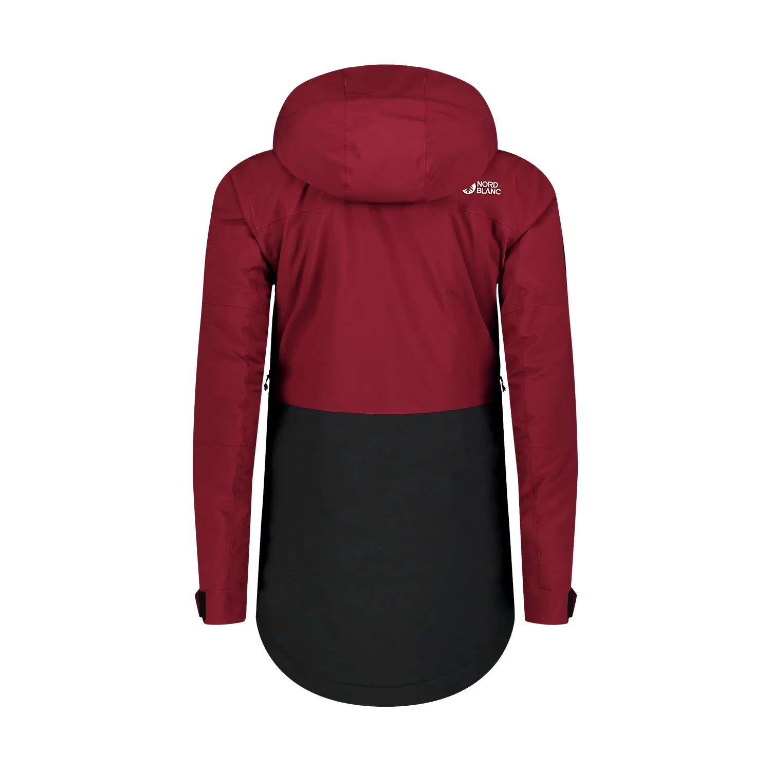 Ski and snowboard jacket women's - SLEET wine red-10