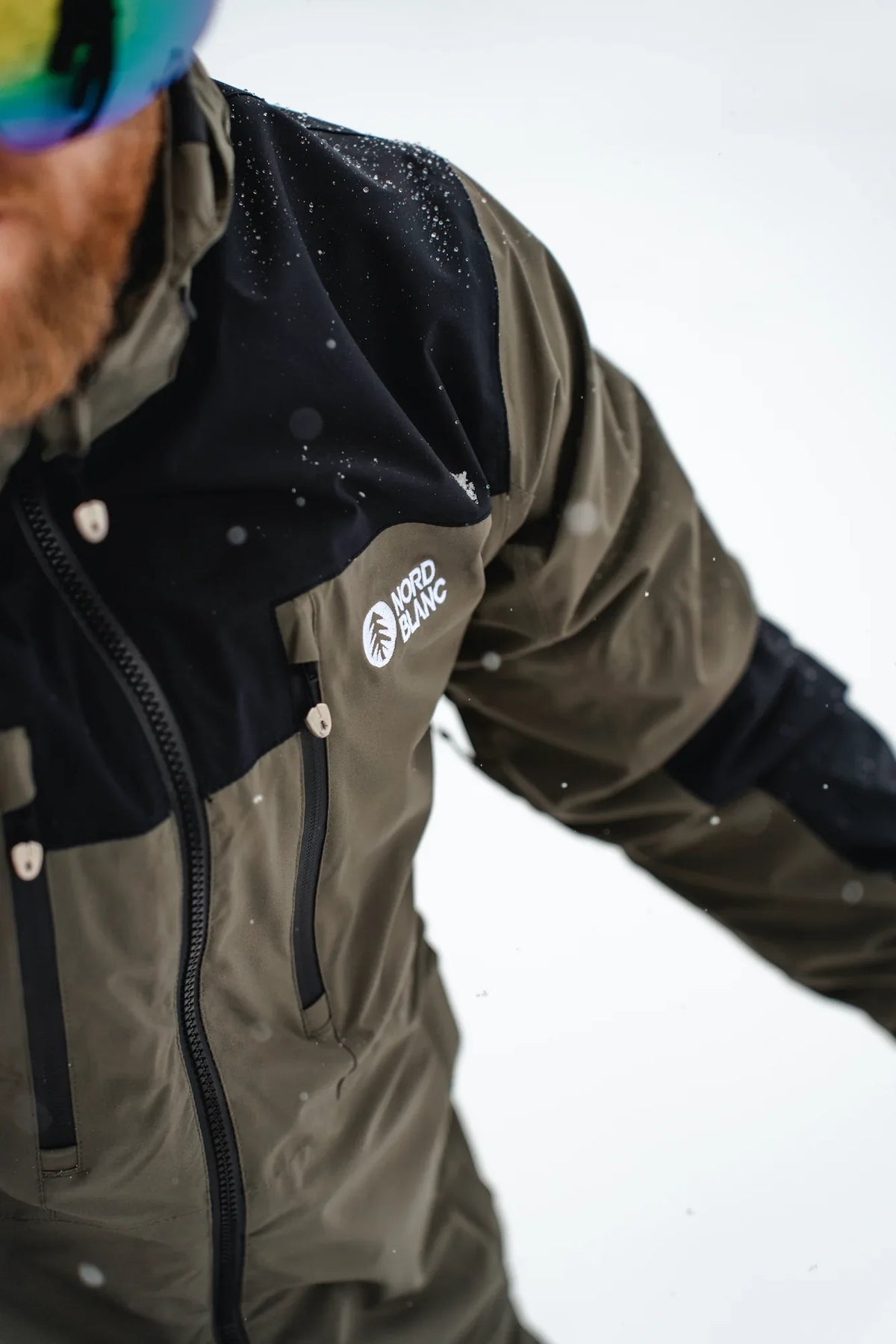 Winter 3in1 jacket men's - HYPE khaki – image 4