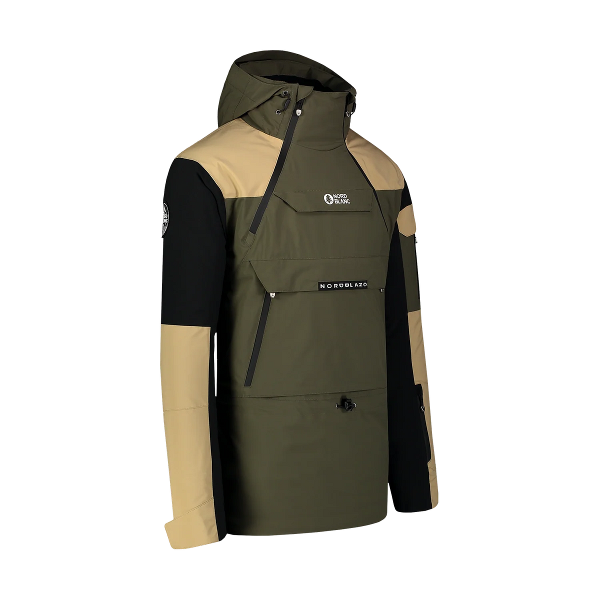 Snowboard anorak men's - ADAPTABLE khaki – image 2