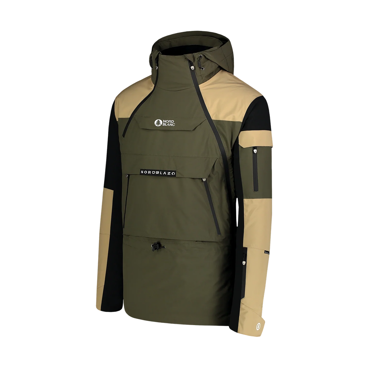 Snowboard anorak men's - ADAPTABLE khaki – image 12