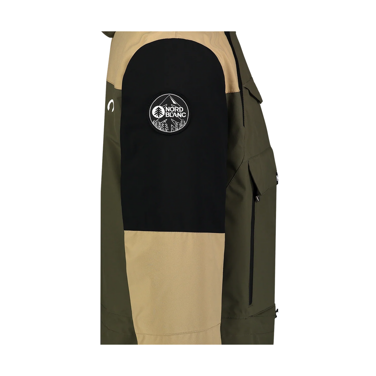 Snowboard anorak men's - ADAPTABLE khaki – image 13