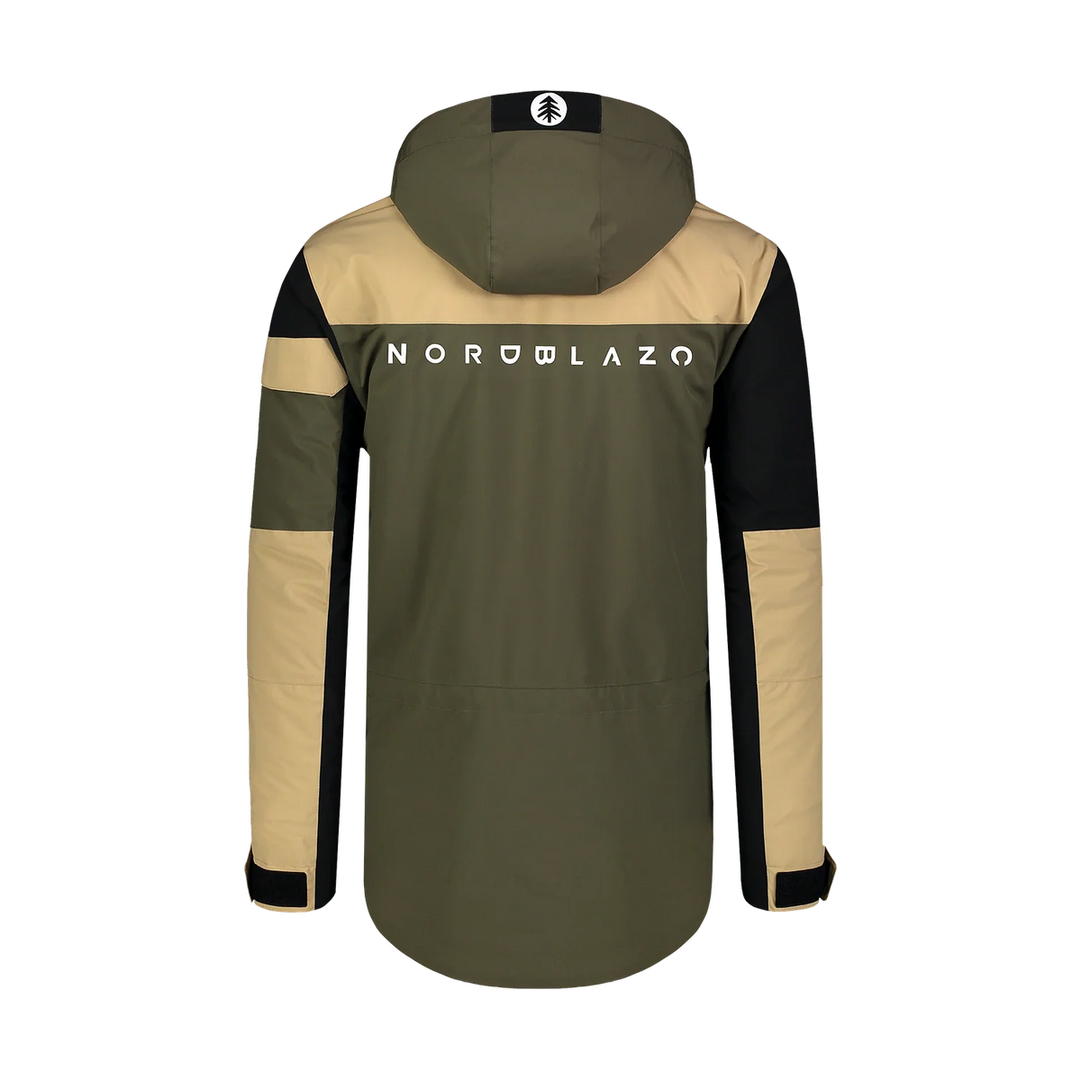 Snowboard anorak men's - ADAPTABLE khaki – image 14