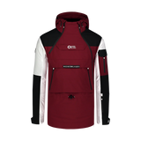 Snowboardový anorak pánský - ADAPTABLE vínový