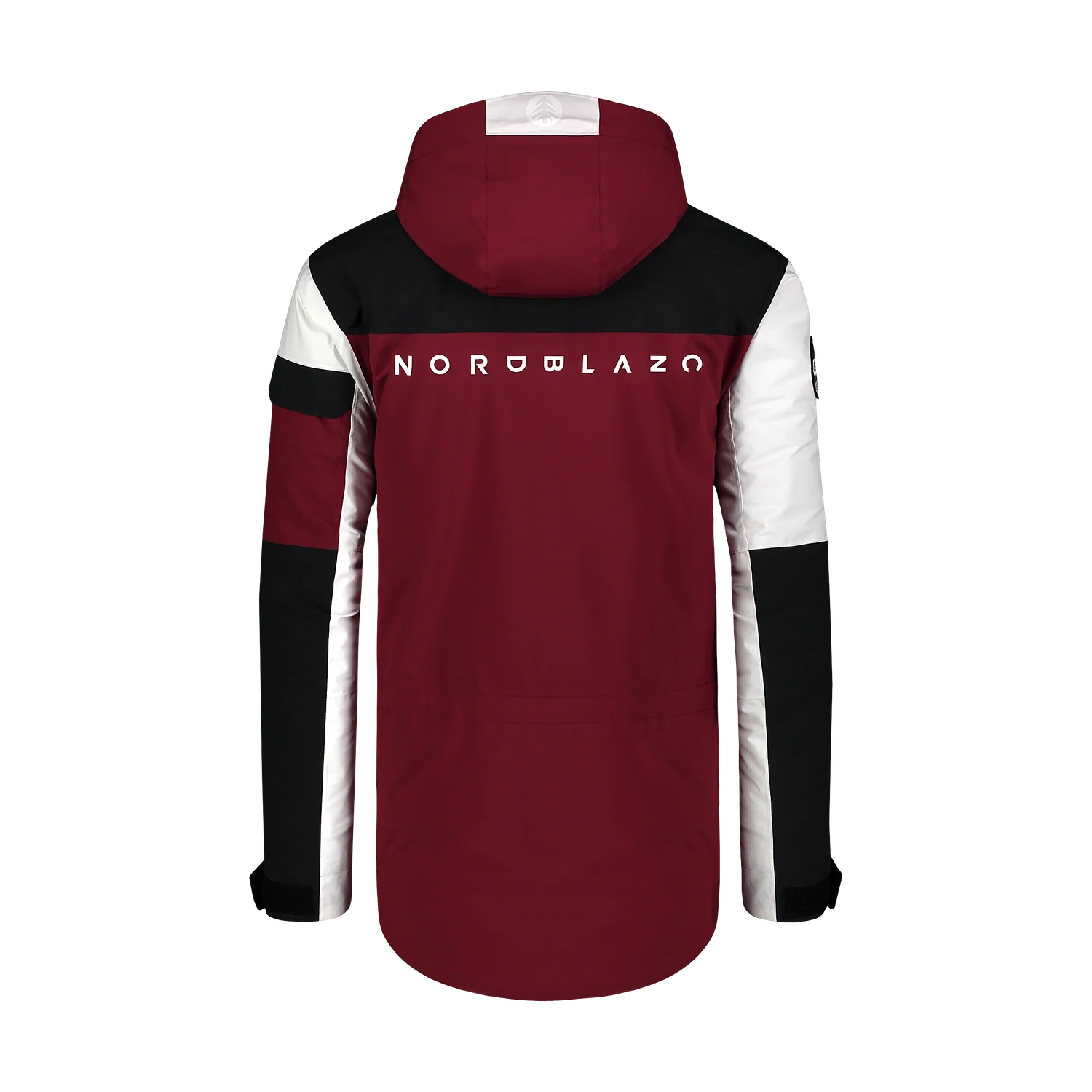 Snowboardový anorak pánský - ADAPTABLE vínový-10