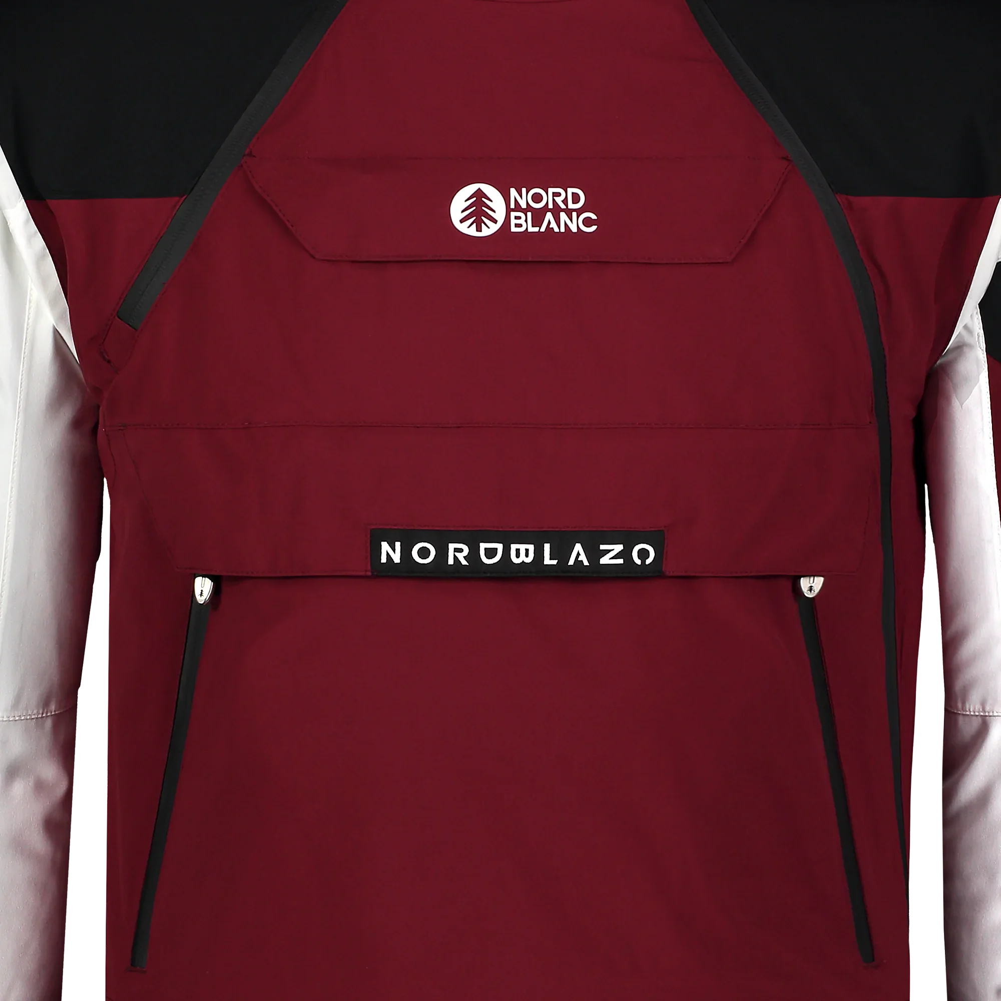 Snowboardový anorak pánský - ADAPTABLE vínový-11