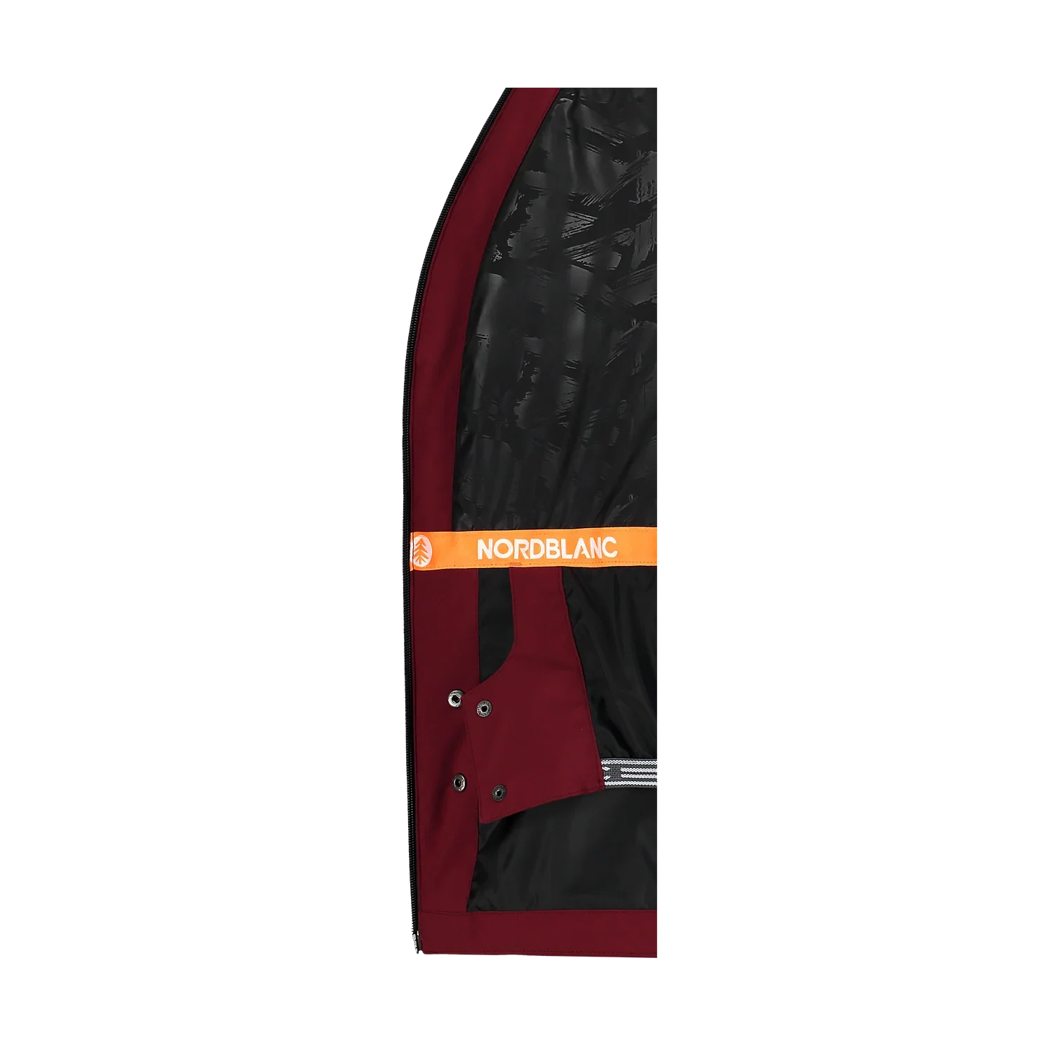 Snowboardový anorak pánský - ADAPTABLE vínový-12