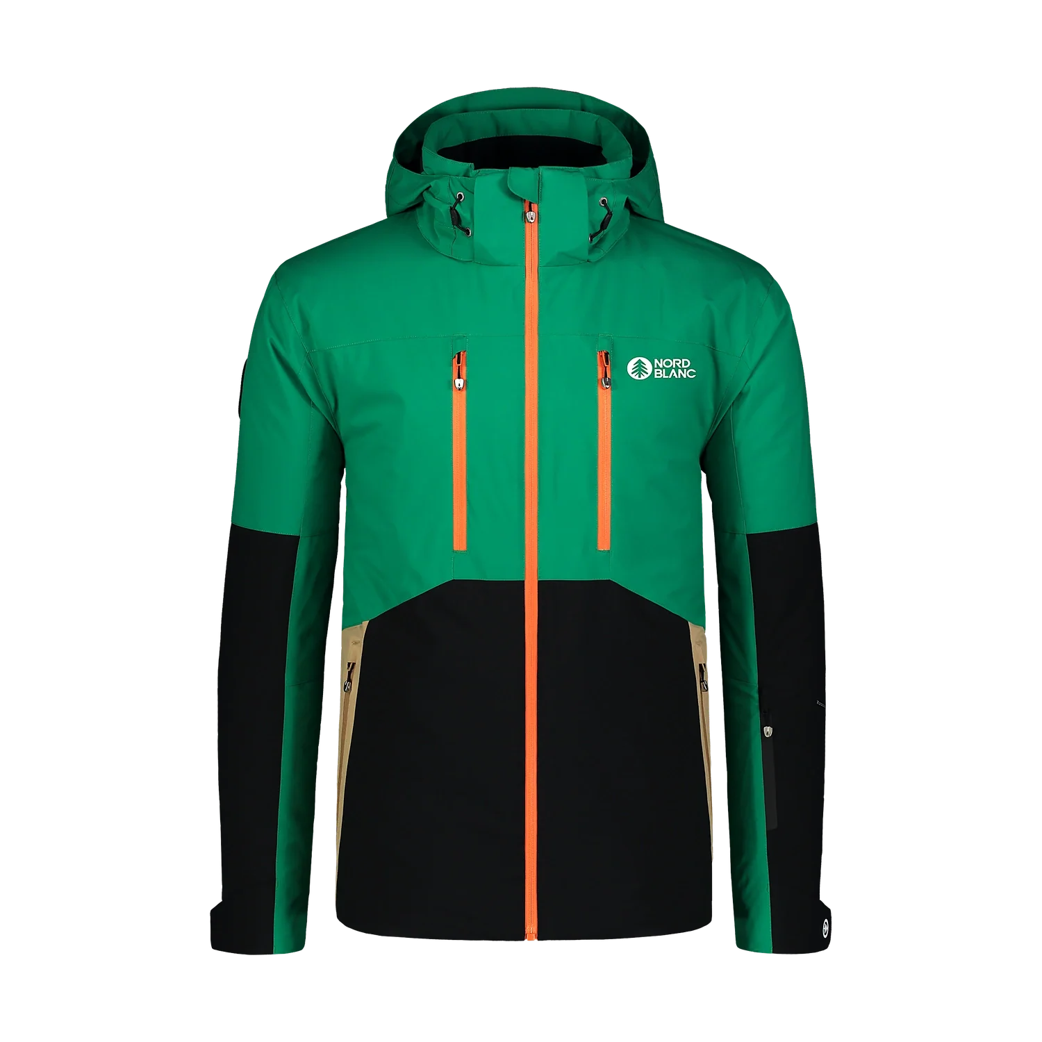Ski- und Snowboardjacke Herren - IMPRESSIVE grün