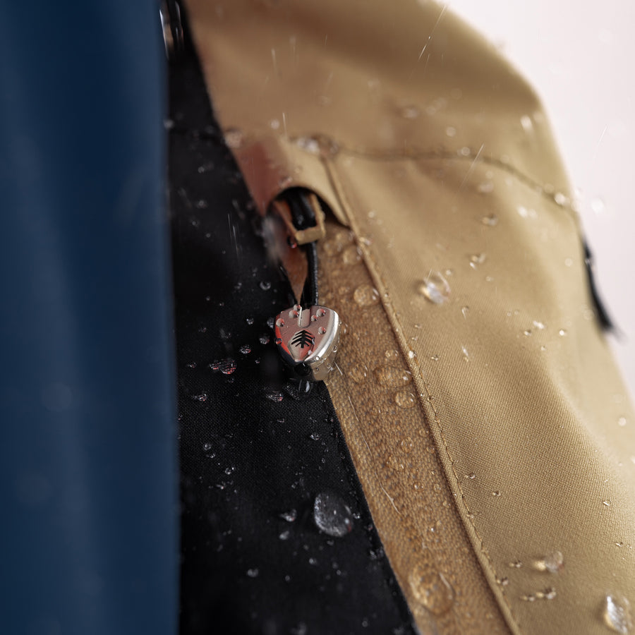 Waterproof zips