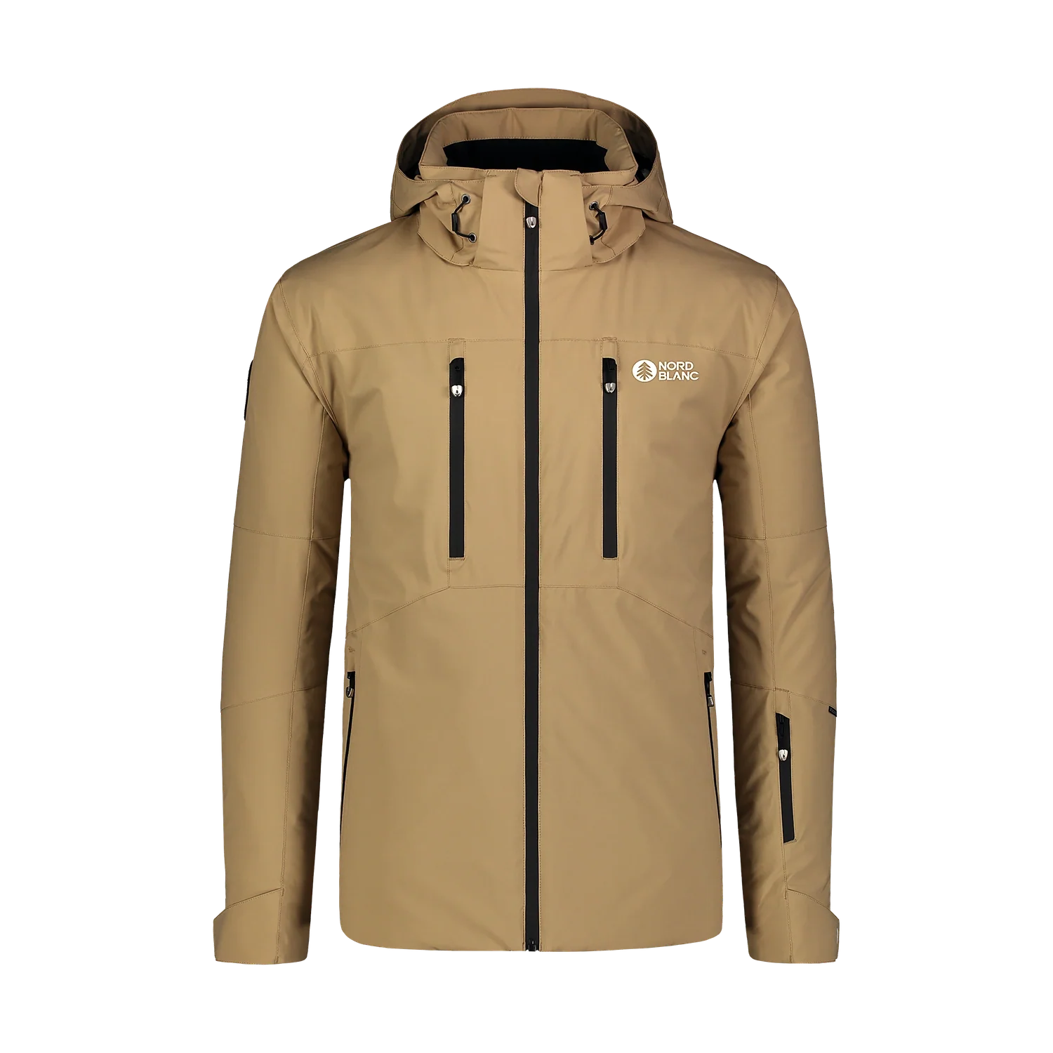 Ski- und Snowboardjacke Herren - IMPRESSIVE beige