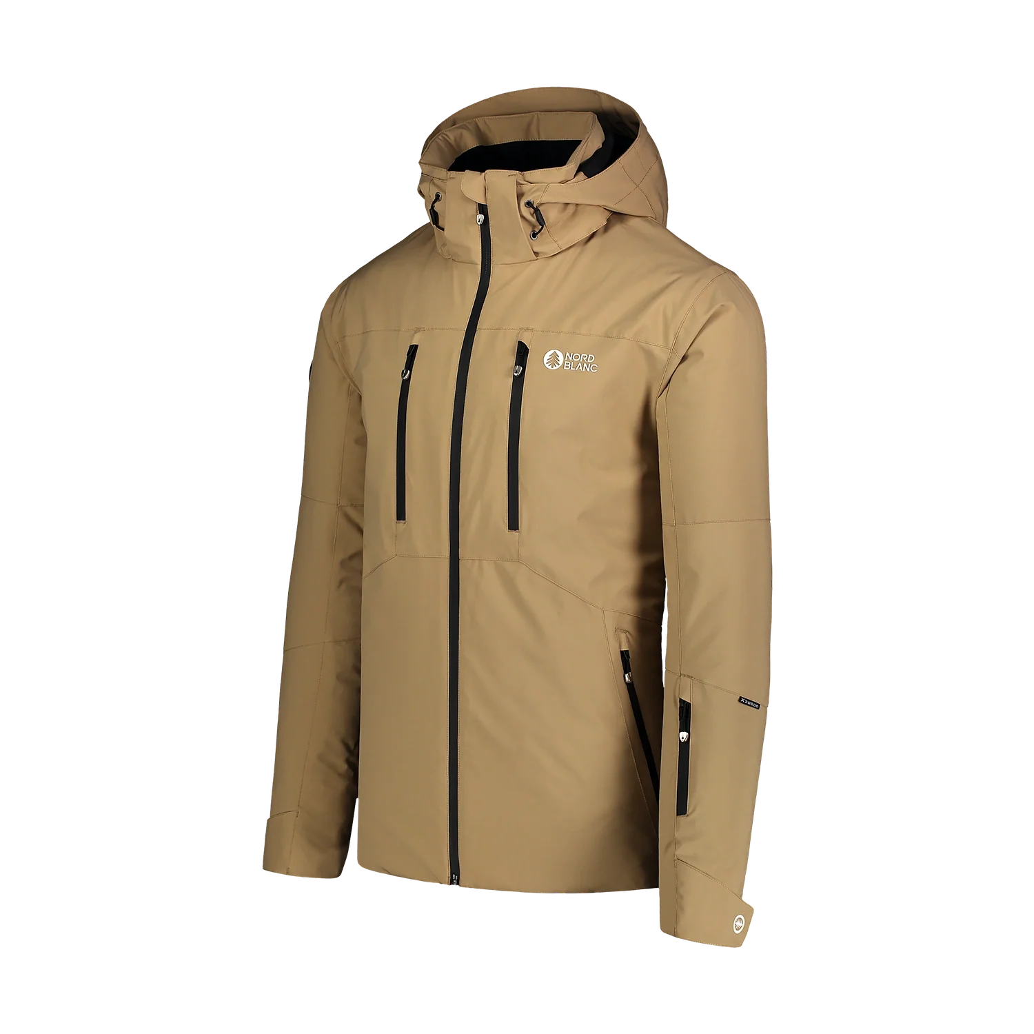 Ski and snowboard jacket men's - IMPRESSIVE beige-5