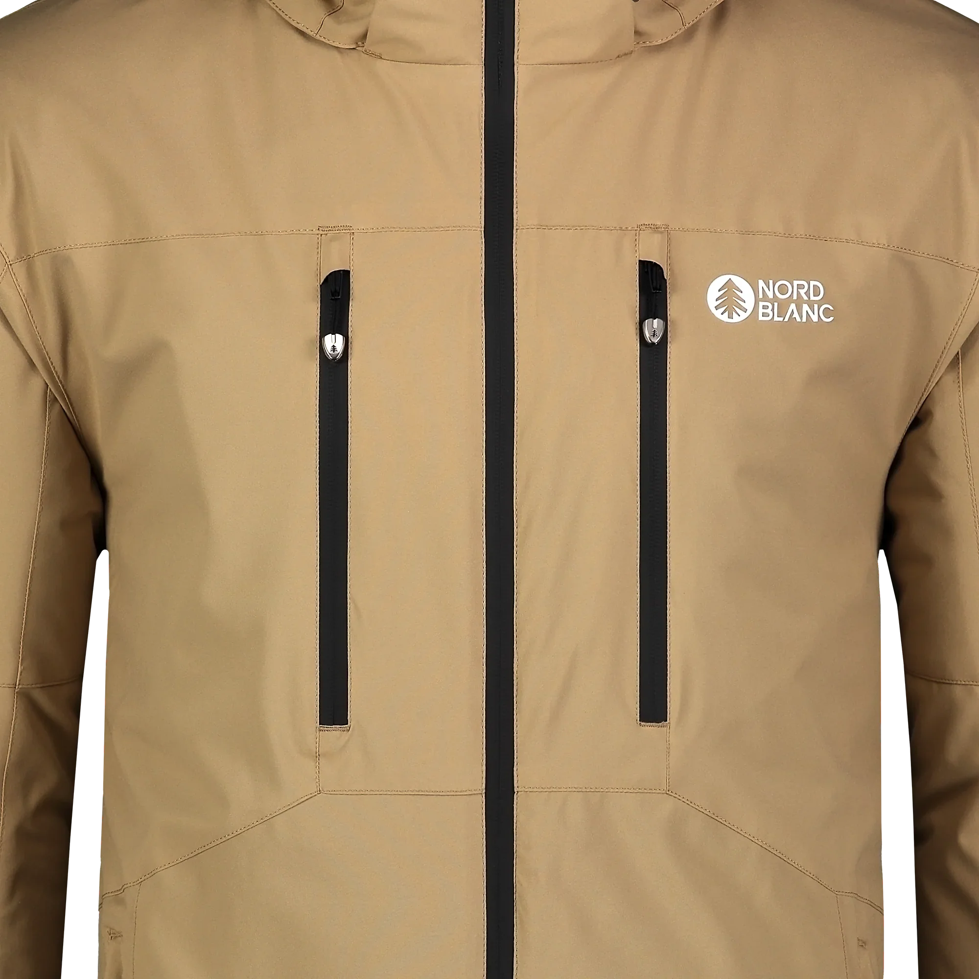 Ski and snowboard jacket men's - IMPRESSIVE beige-8