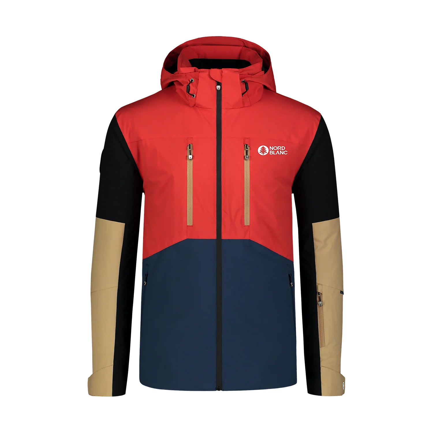 Ski- und Snowboardjacke Herren - IMPRESSIVE orange