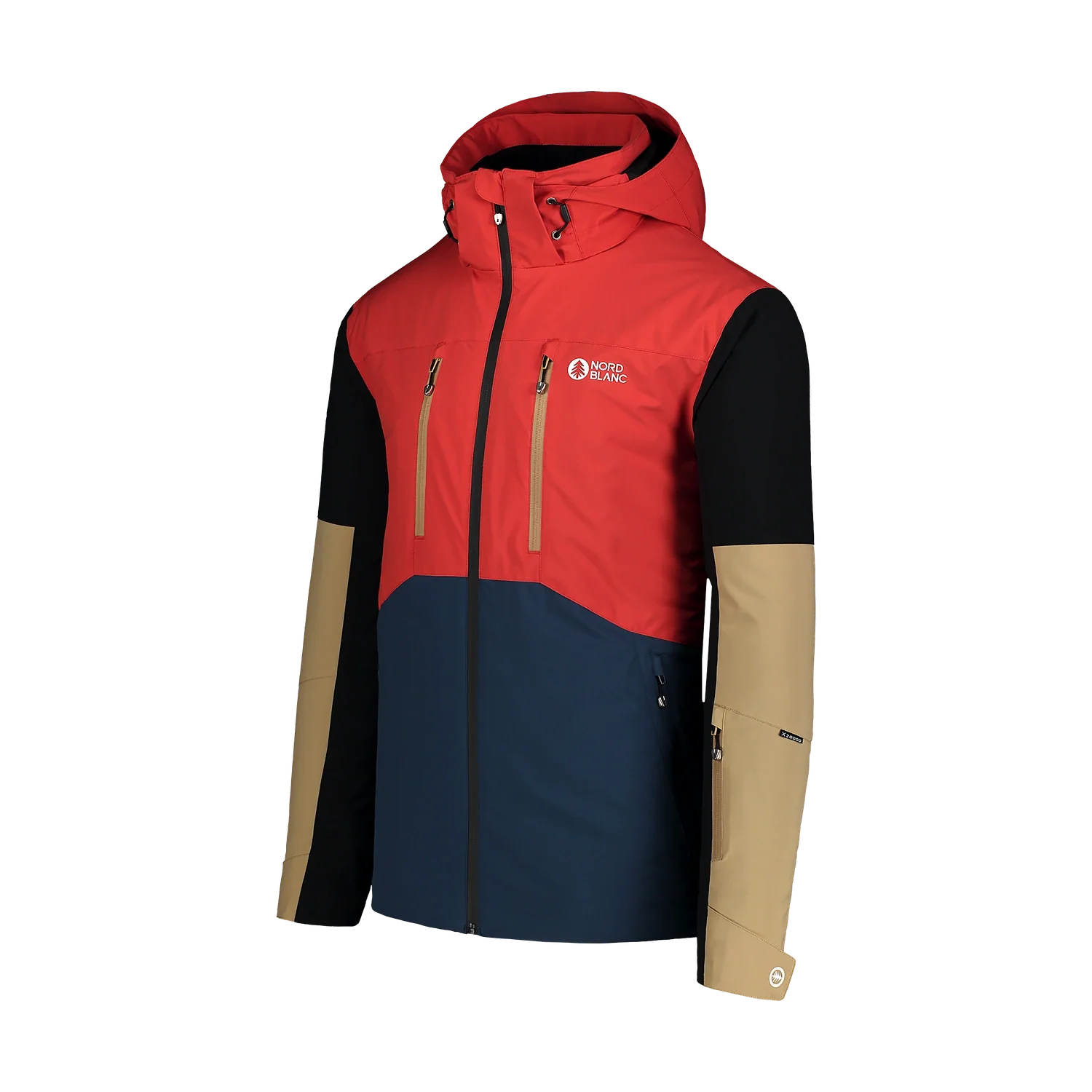 Ski- und Snowboardjacke Herren - IMPRESSIVE orange-3
