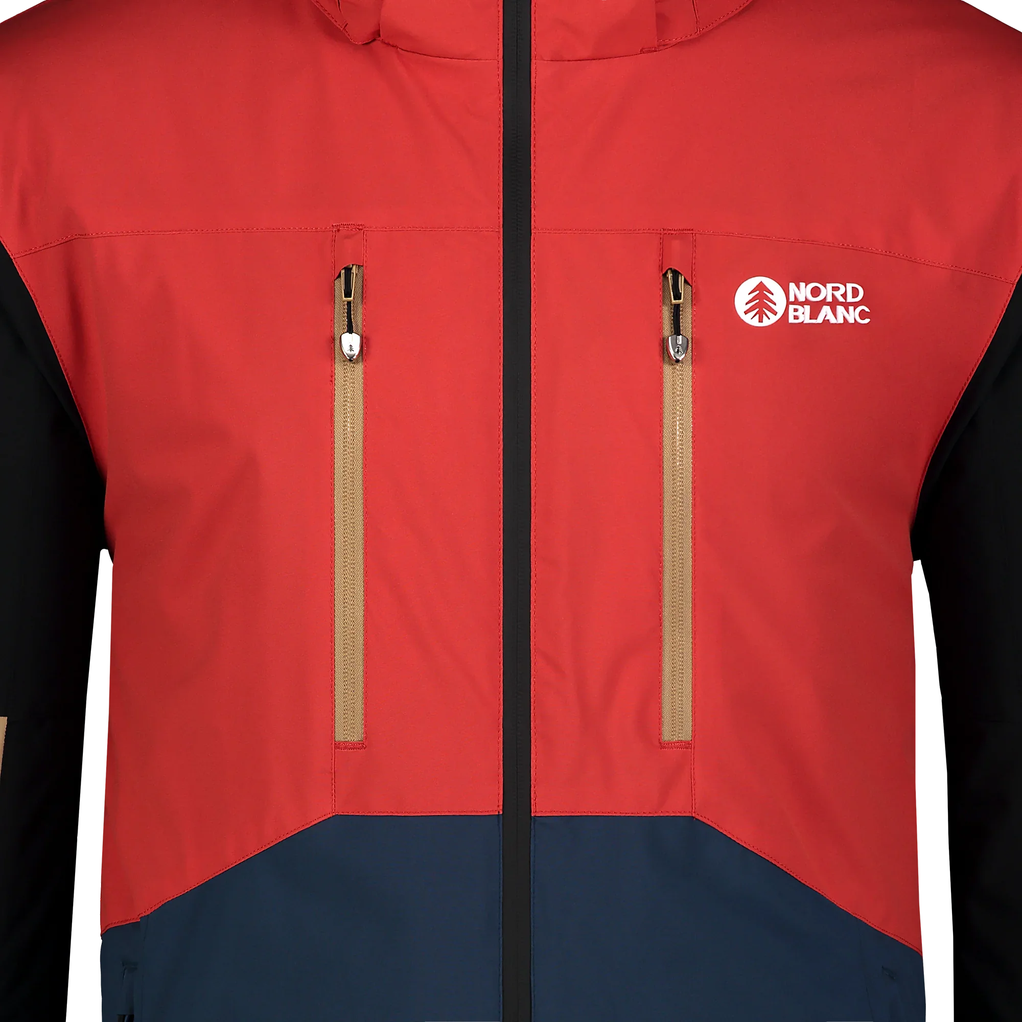 Ski- und Snowboardjacke Herren - IMPRESSIVE orange-6